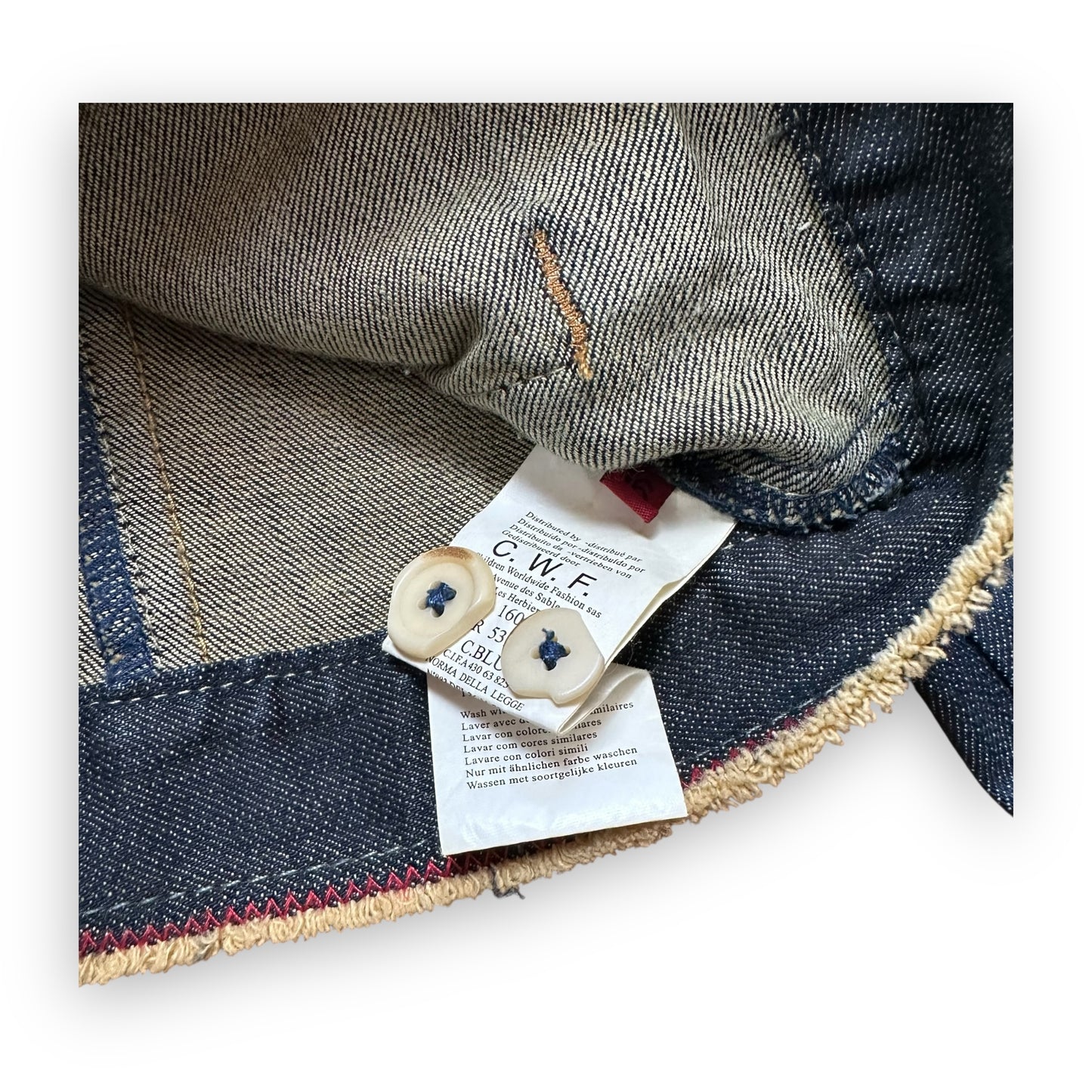 Jacket MFG Marithe Francois Gurbaud Denim Flower (S)