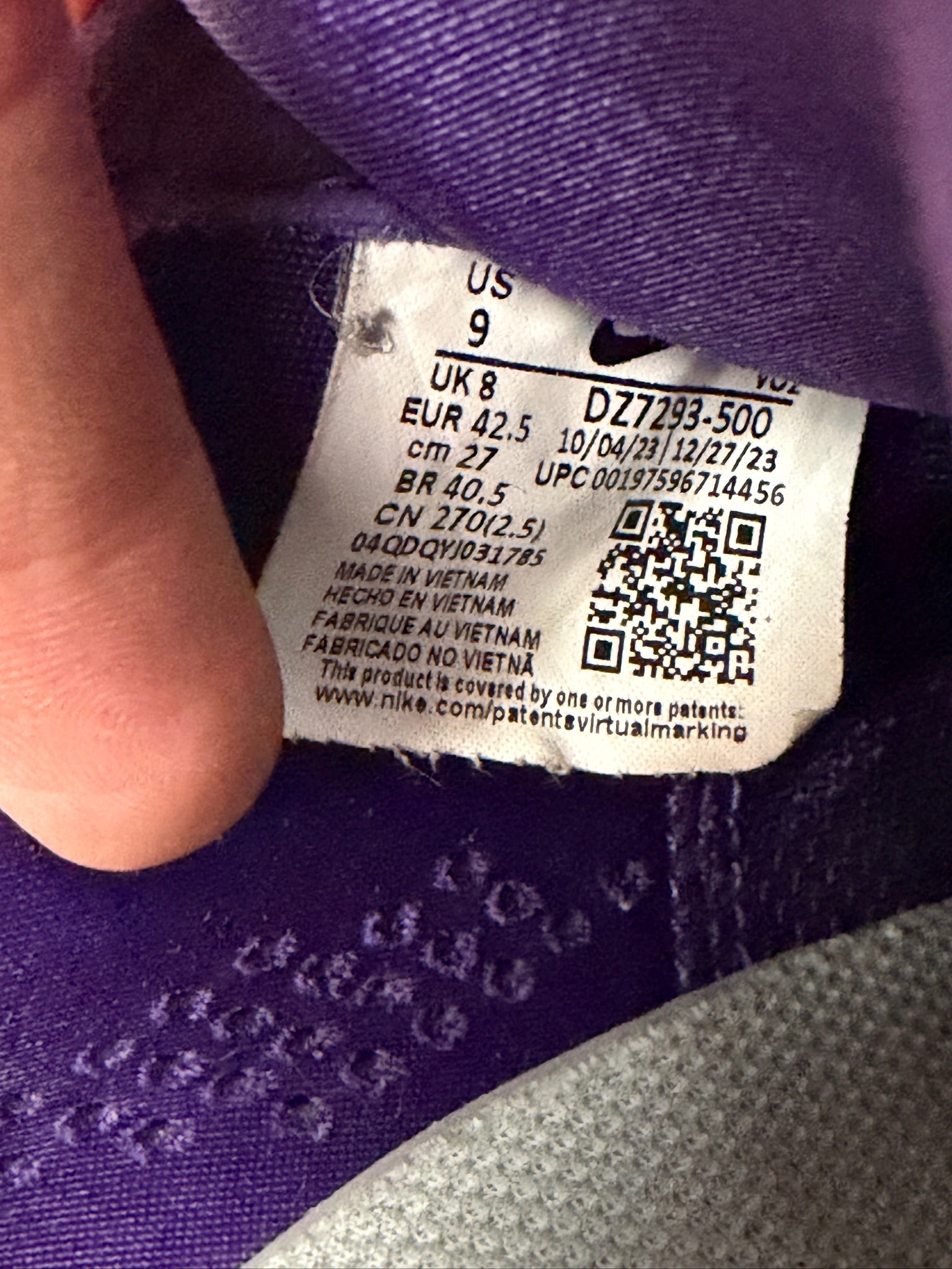 Hot Step 2 NOCTA Eggplant