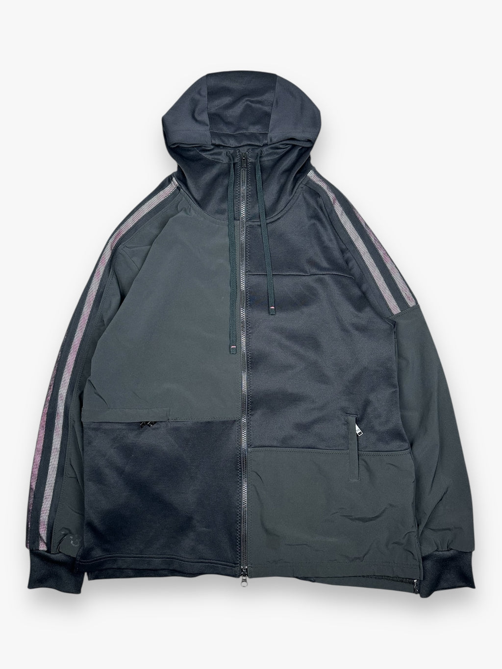 Y-3 Pattern Block Ninja Jacket Black