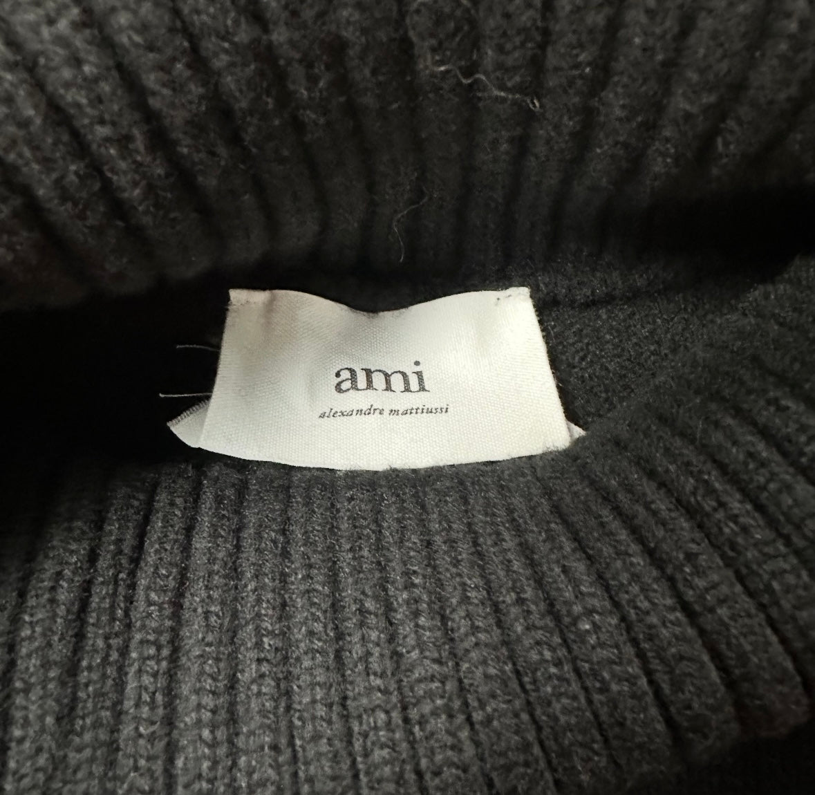 Sweater Ami Paris Pullover Black (L)