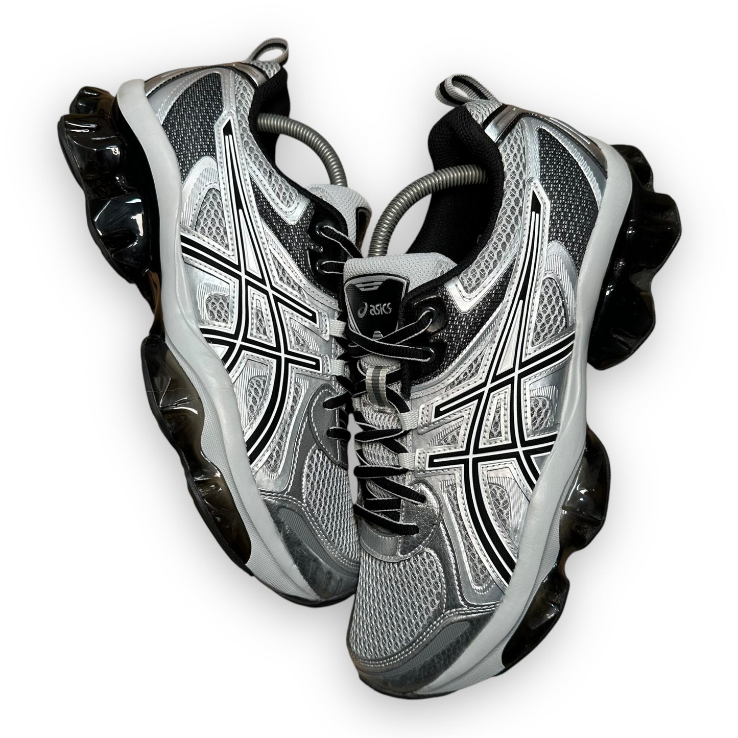 EU44 - US10 - UK9 • ASICS Gel-Quantum Kinetic Mid Grey Pure Silver