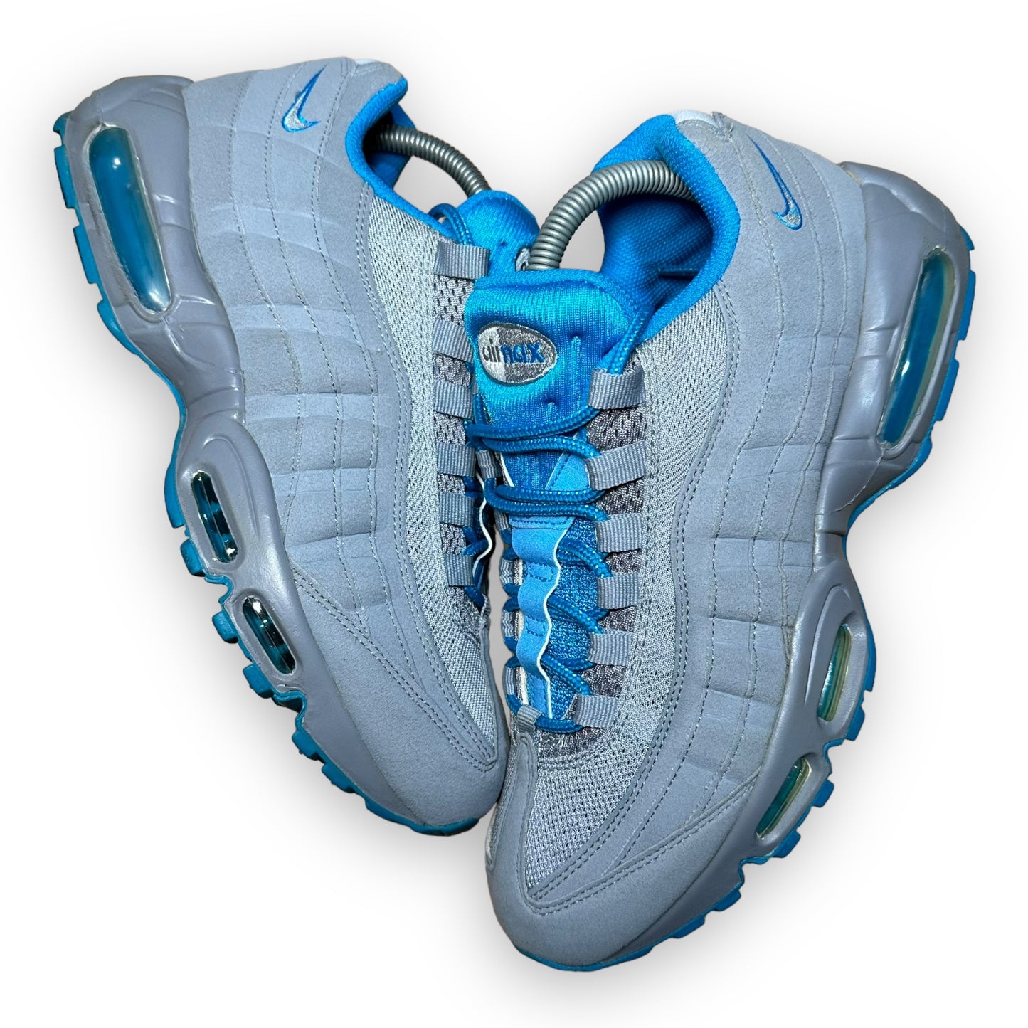 EU42.5 - US9 - UK8 • Air Max 95 Stealth Neptune Blue (2011)