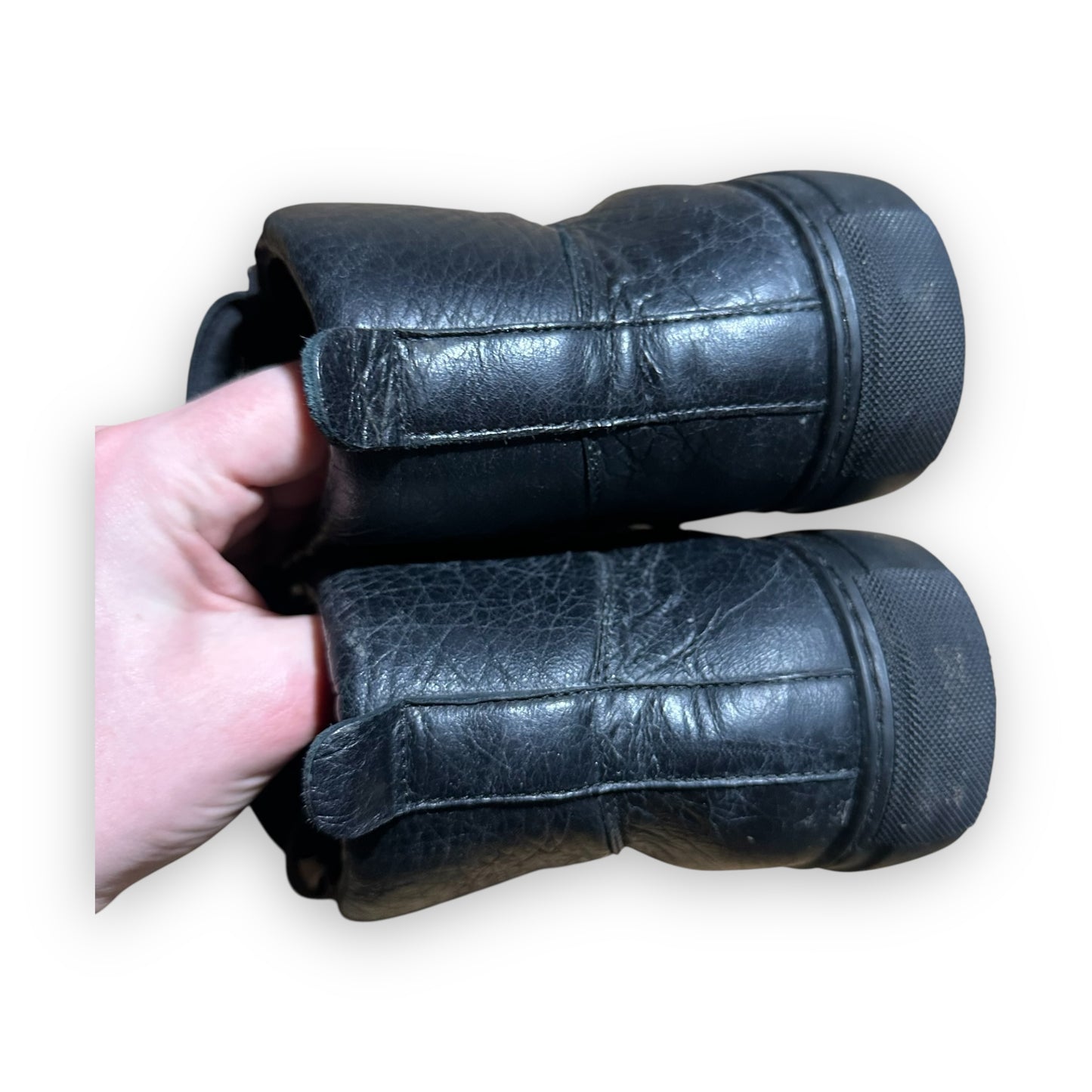 EU44.5 - US10.5 - UK9.5 • Balanciaga Arena High Leather Black