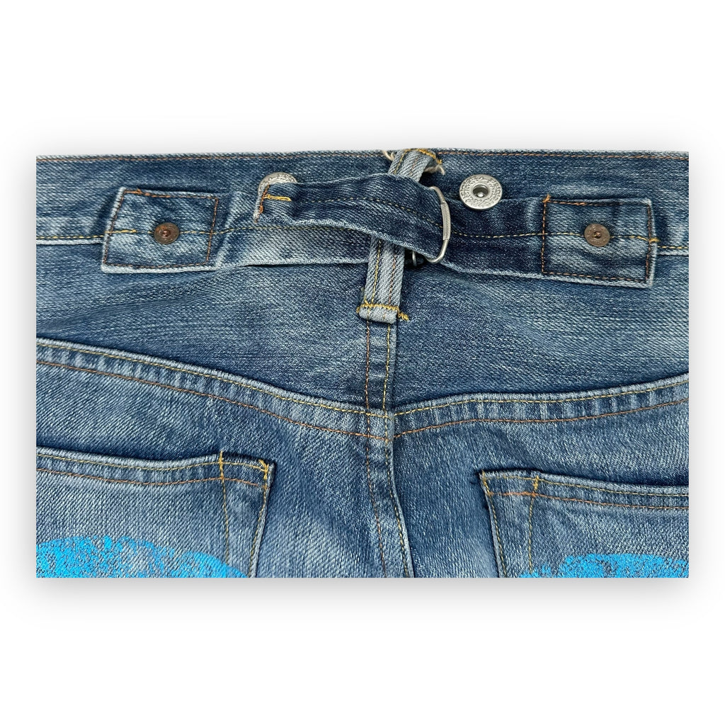 Jeans Evisu Daicock Lot 2000 Blue