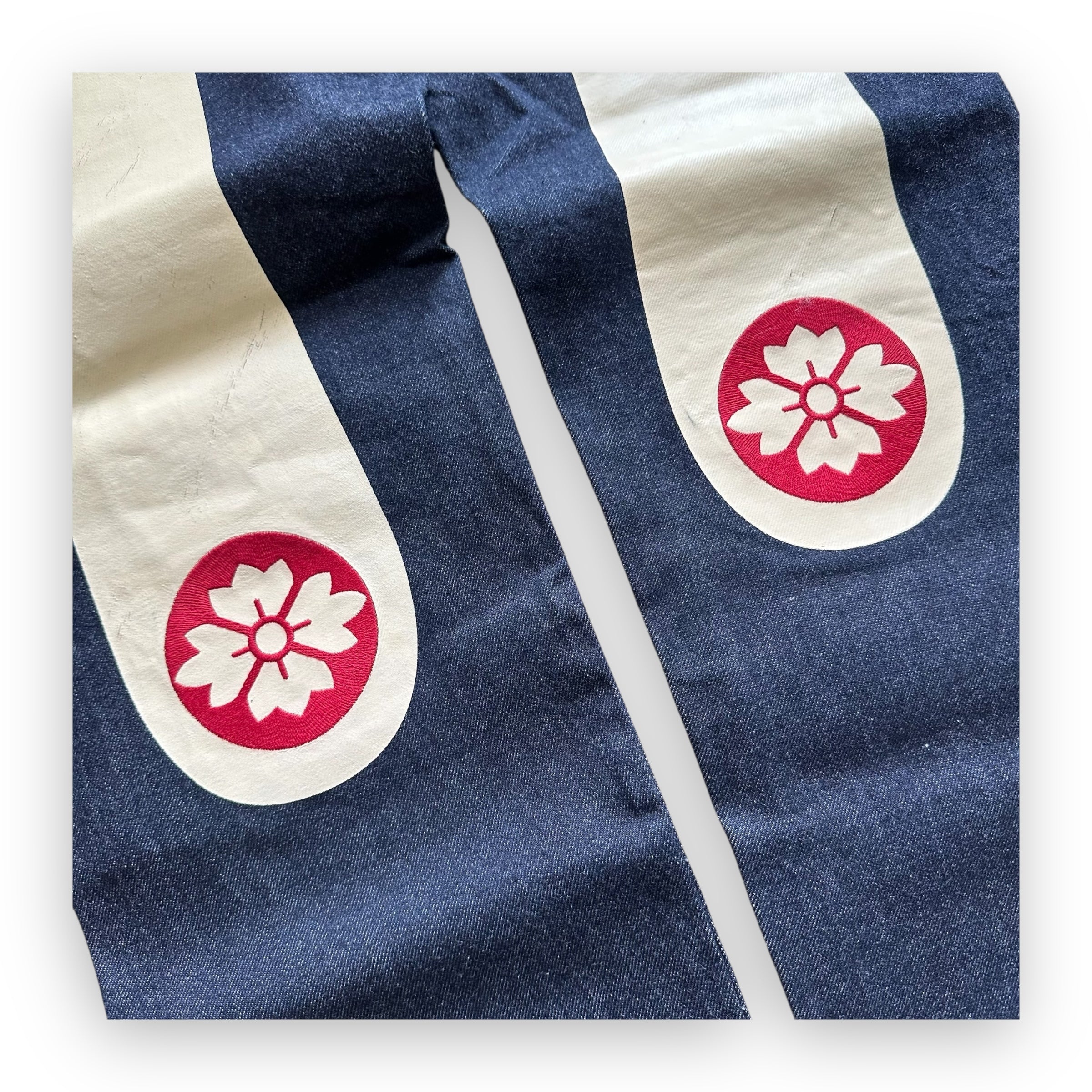 Jeans Evisu Daicock Embroidery Lot 2000 White/Red