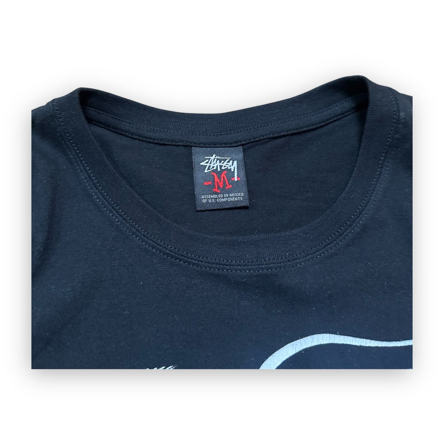 Tee Stussy x Xaime Hernandez Rock Black vintage (M)