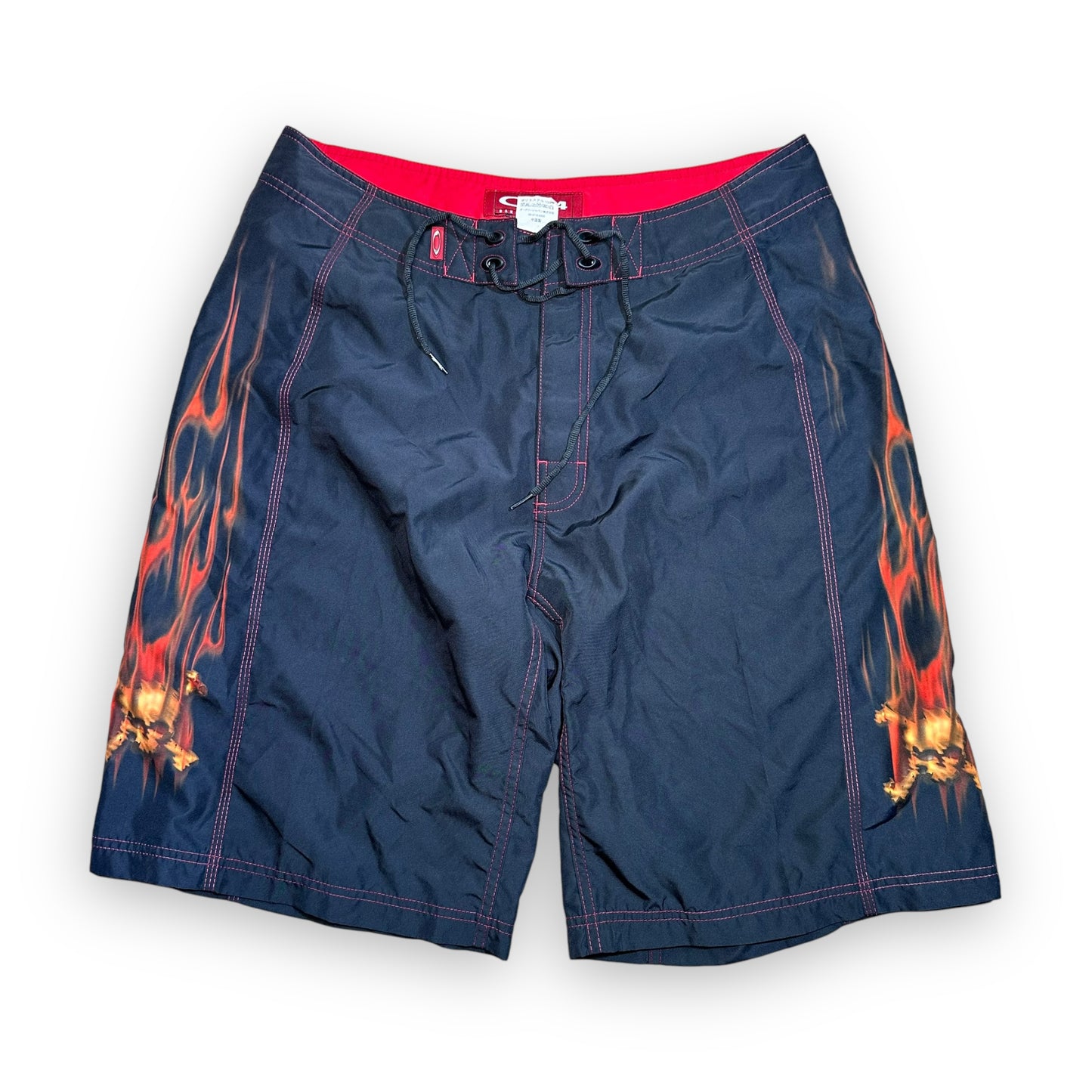 L • Oakley Skull Flame Swim Short