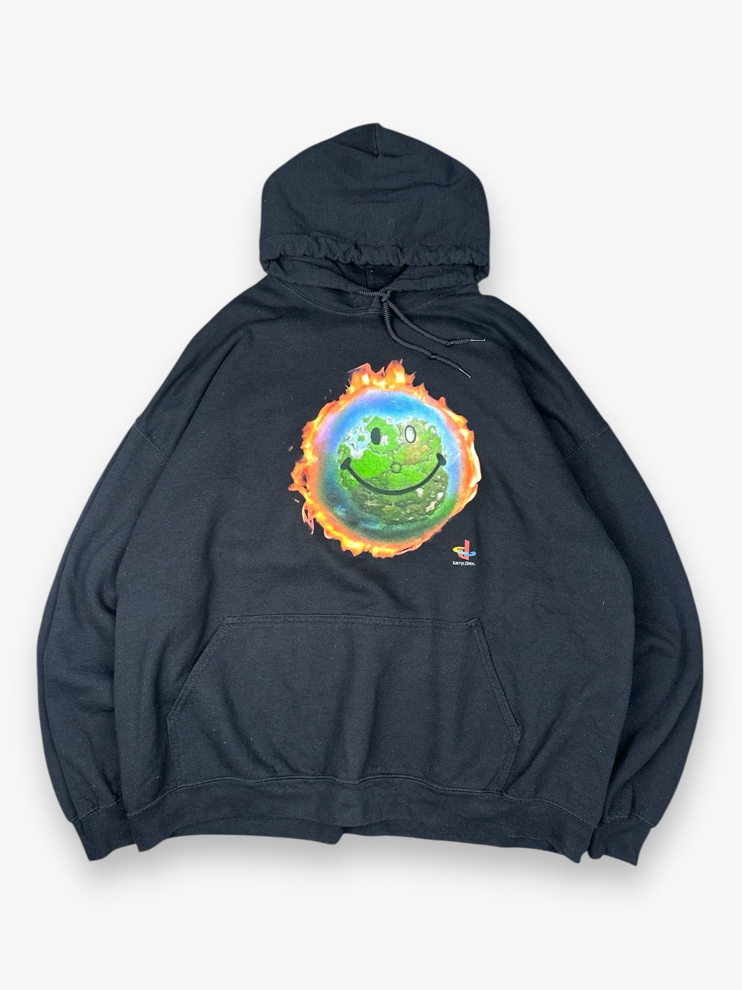 Sweatshirt Hoodie Travis Scott Cactus Jack x Fortnite Black