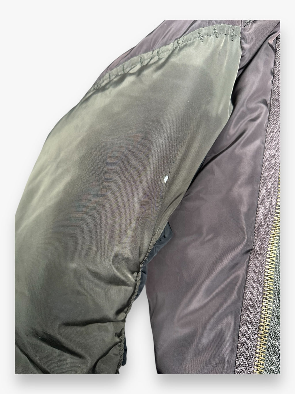 Marithe + Francois Girbaud Puffer Jacket 6-Zip Brown AW07