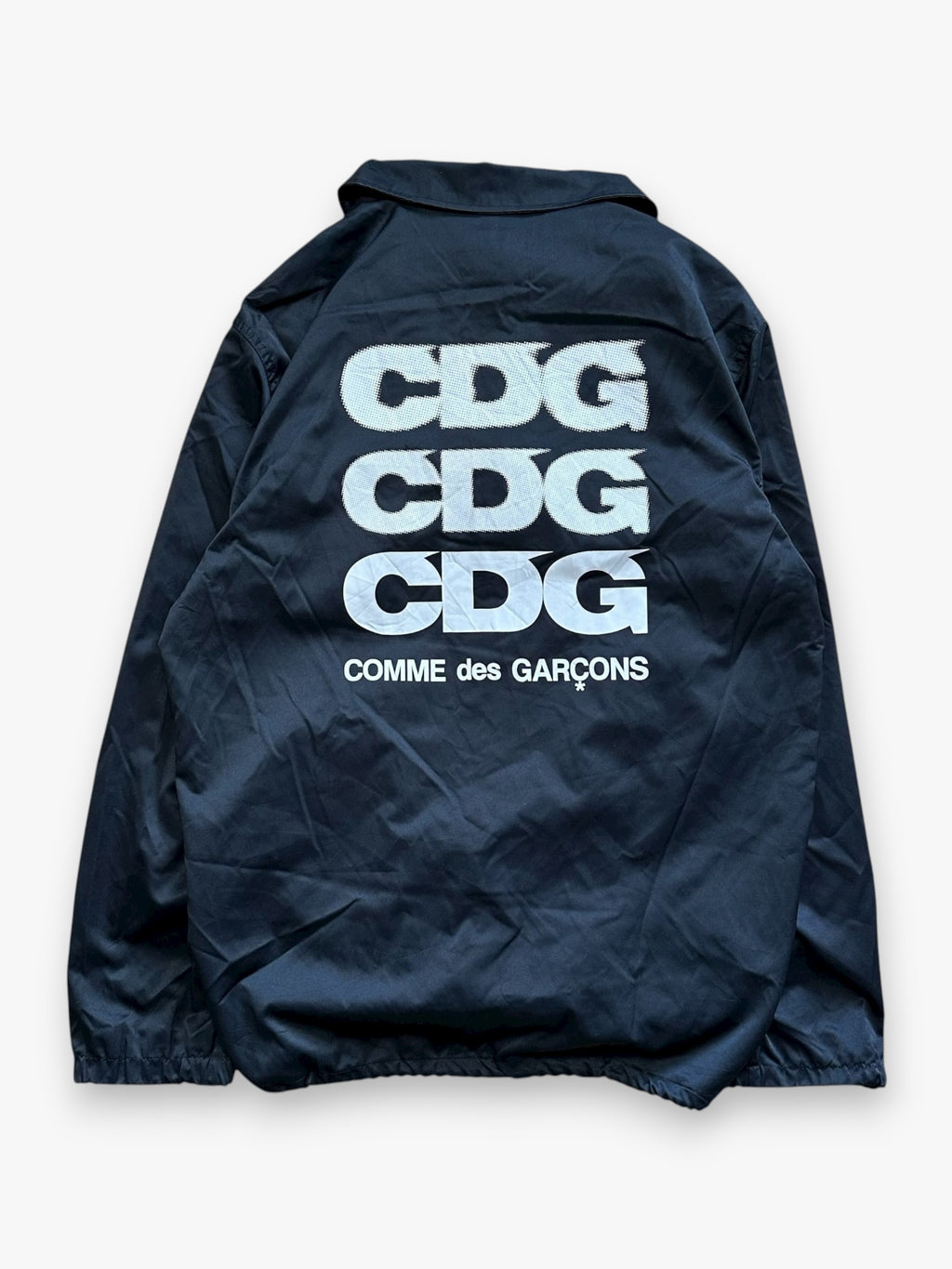 CDG Coach Black Jacket