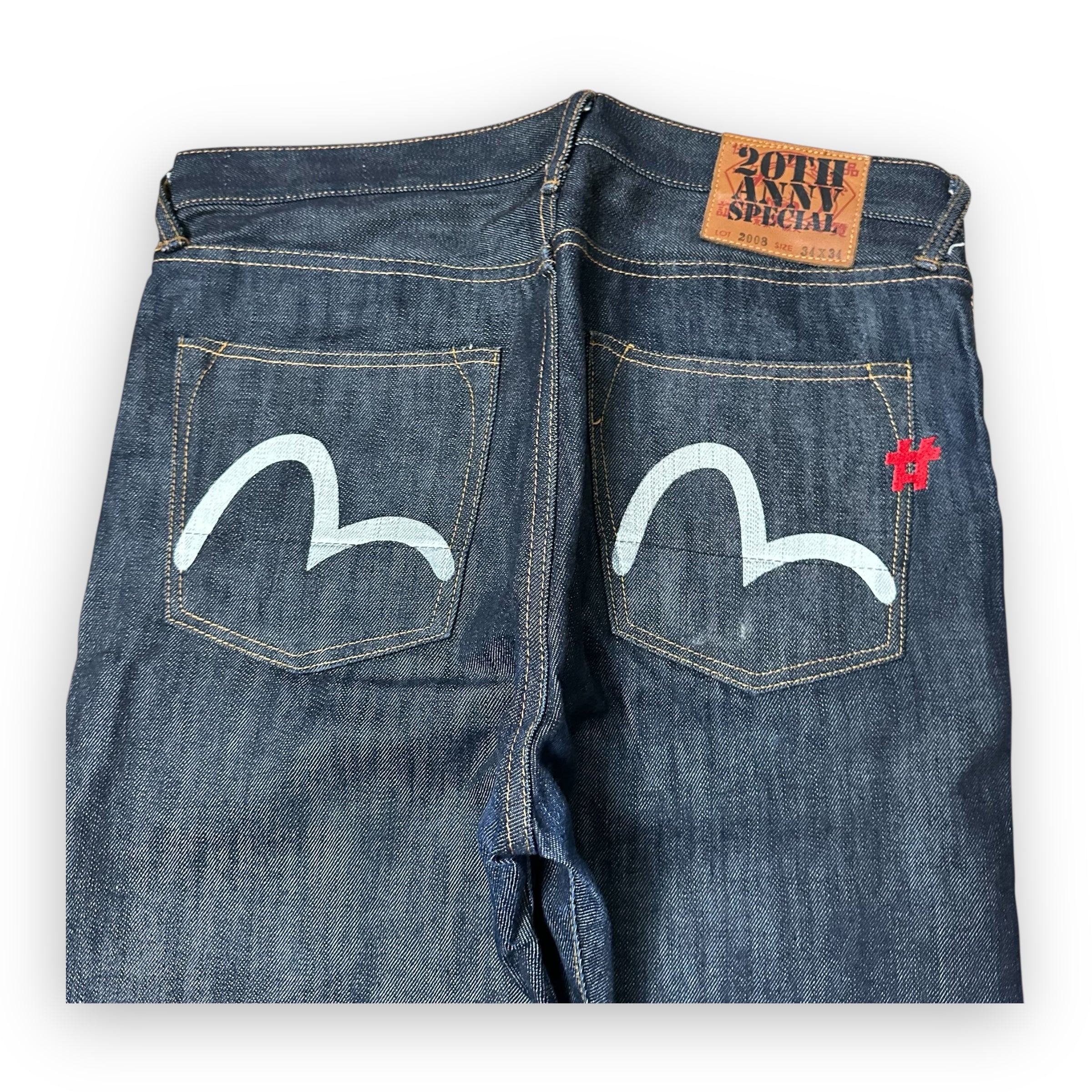Jeans Evisu Seagull 20th Anny Special Lot 2008