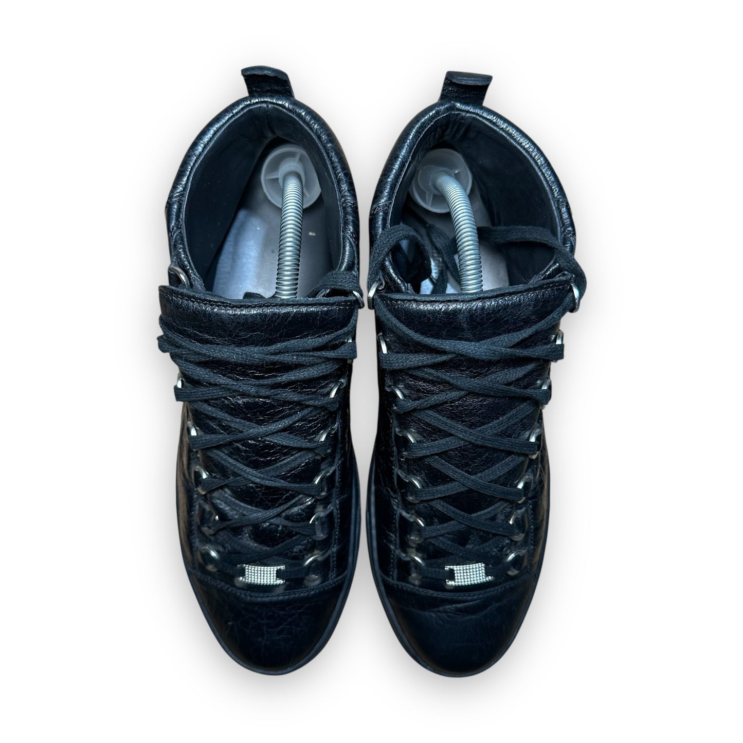 EU43 - US9.5 - UK8.5 • Balanciaga Arena High Leather Black