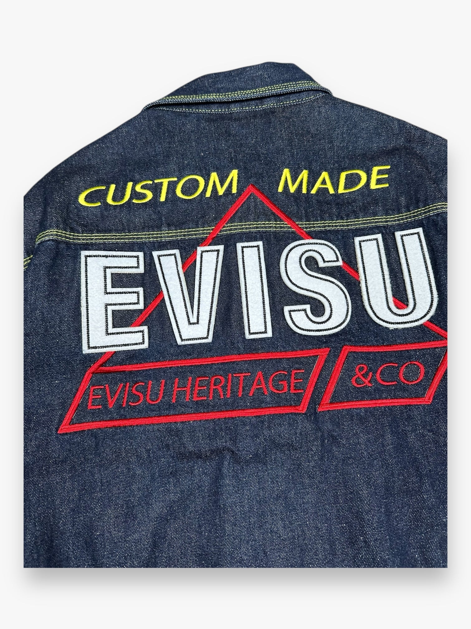 Evisu Denim Jacket Heritage Yellow