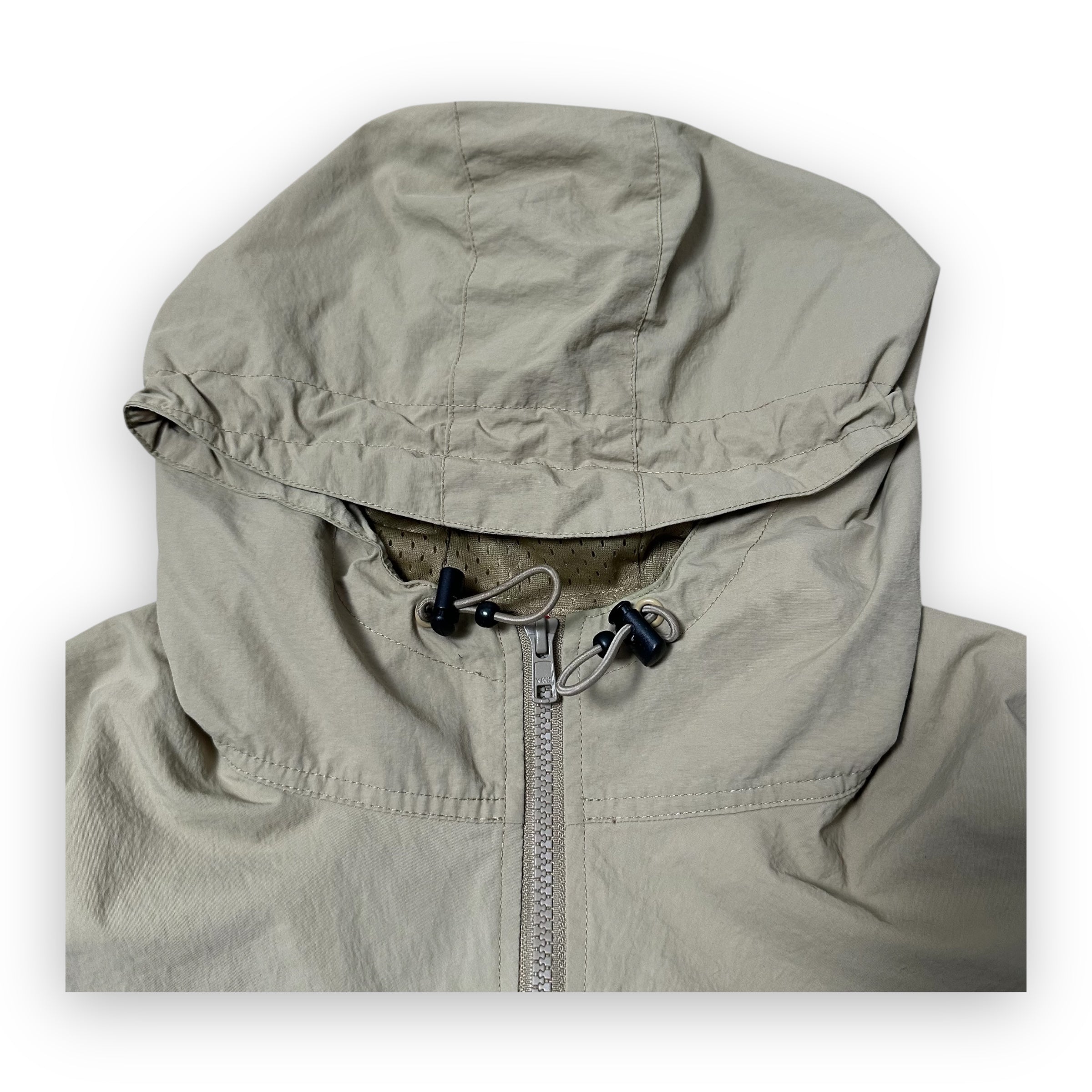 Jacket Supreme Reflective Taping Hooded Pullover Tan SS18