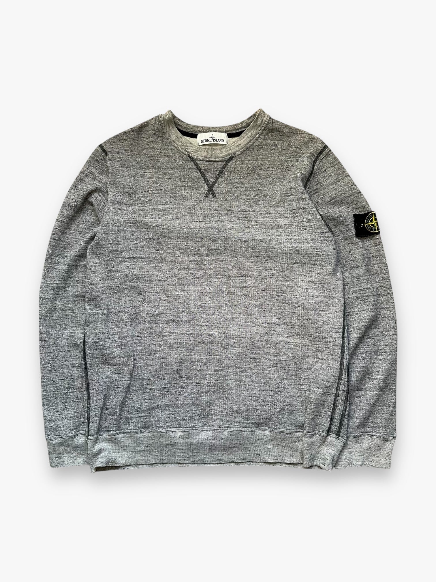 Sweatshirt Crewneck Stone Island Grey