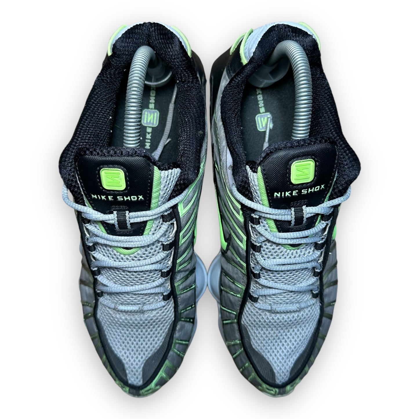 EU41 - US8 - UK7 • Shox TL Wolf Grey Lime Blast