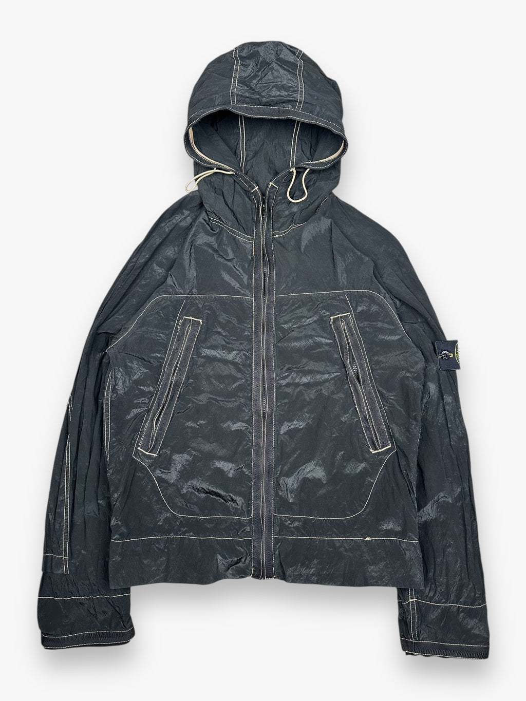 Stone Island Nylon Jacket Black 00s