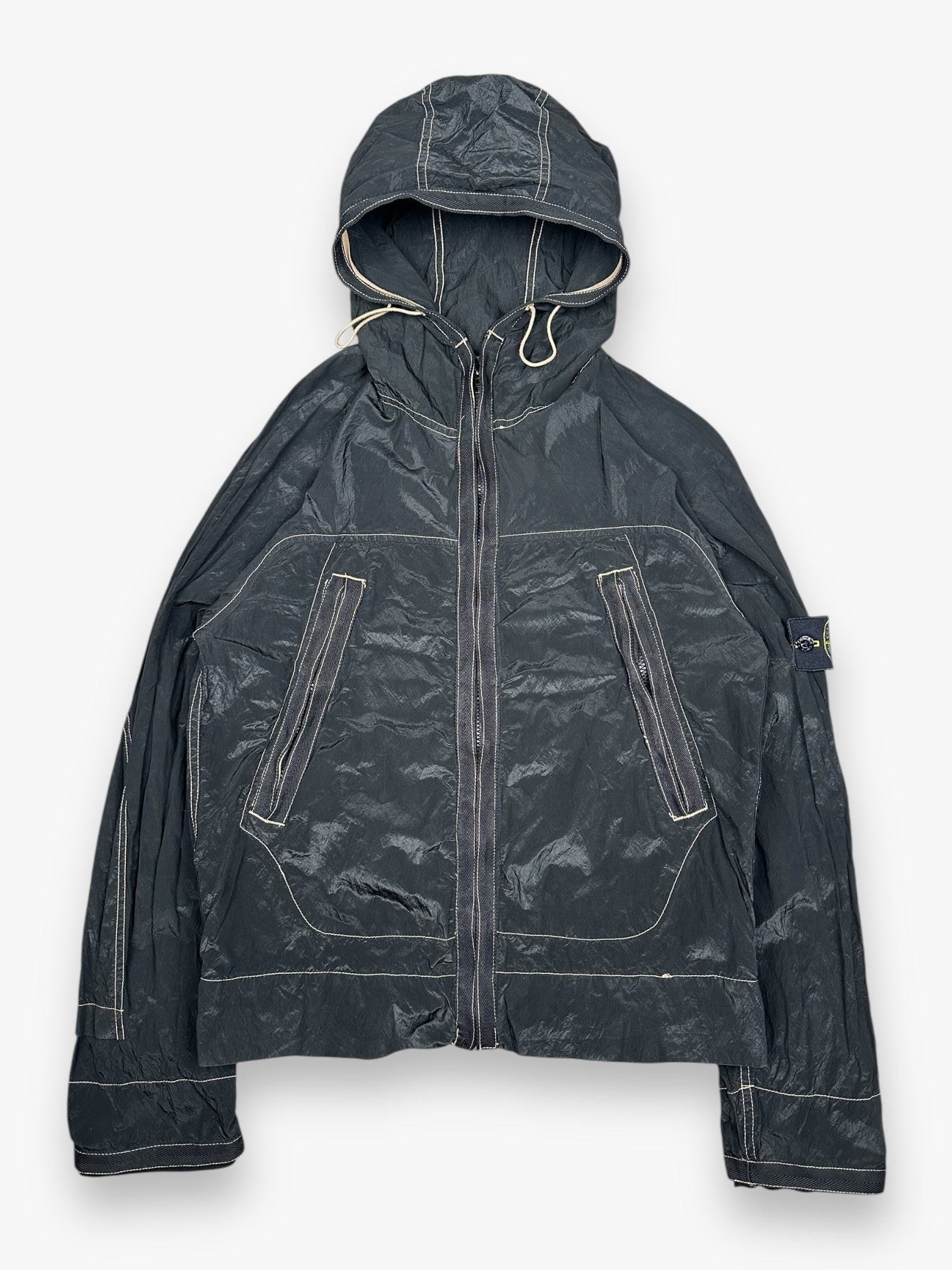 Stone Island Nylon Jacket Black 00s