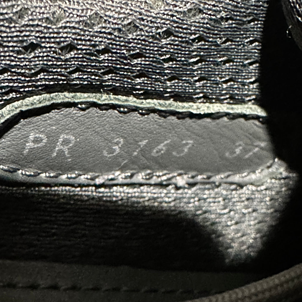 Prada America’s Cup Red Patent Grey vintage