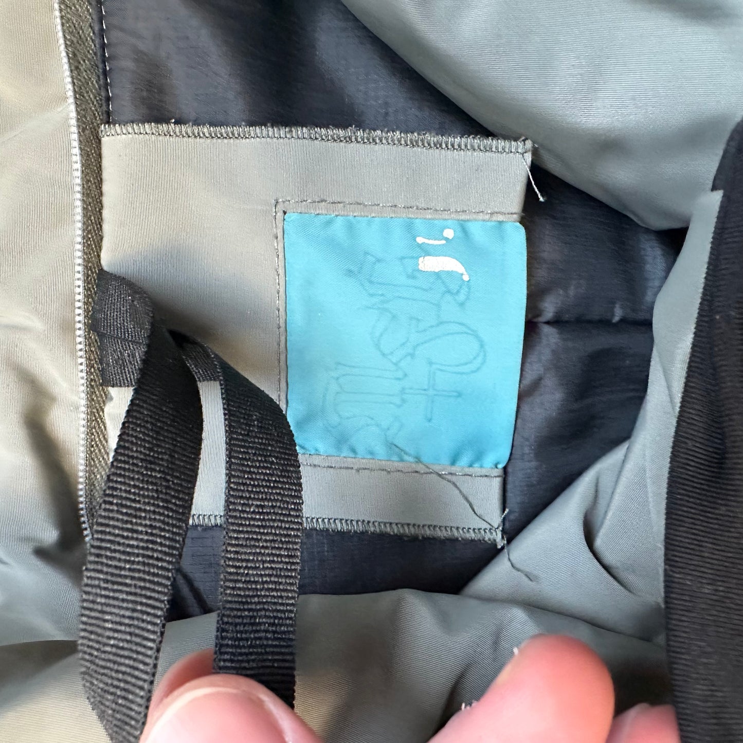 Puffer Jacket Marithé + François Girbaud Sage Grey (M)
