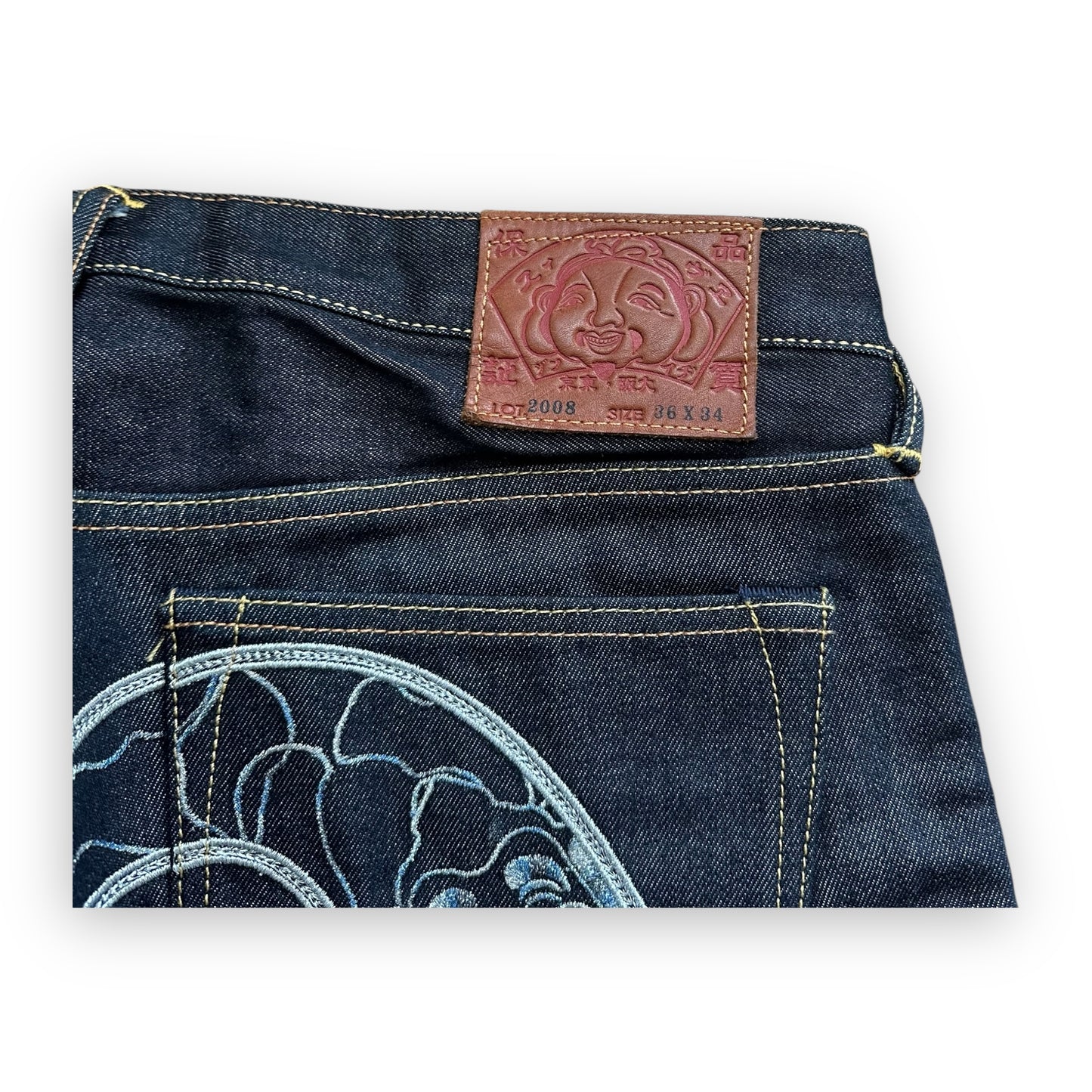 Jeans Evisu Daicock Embroidery Lot 2008 (XL)