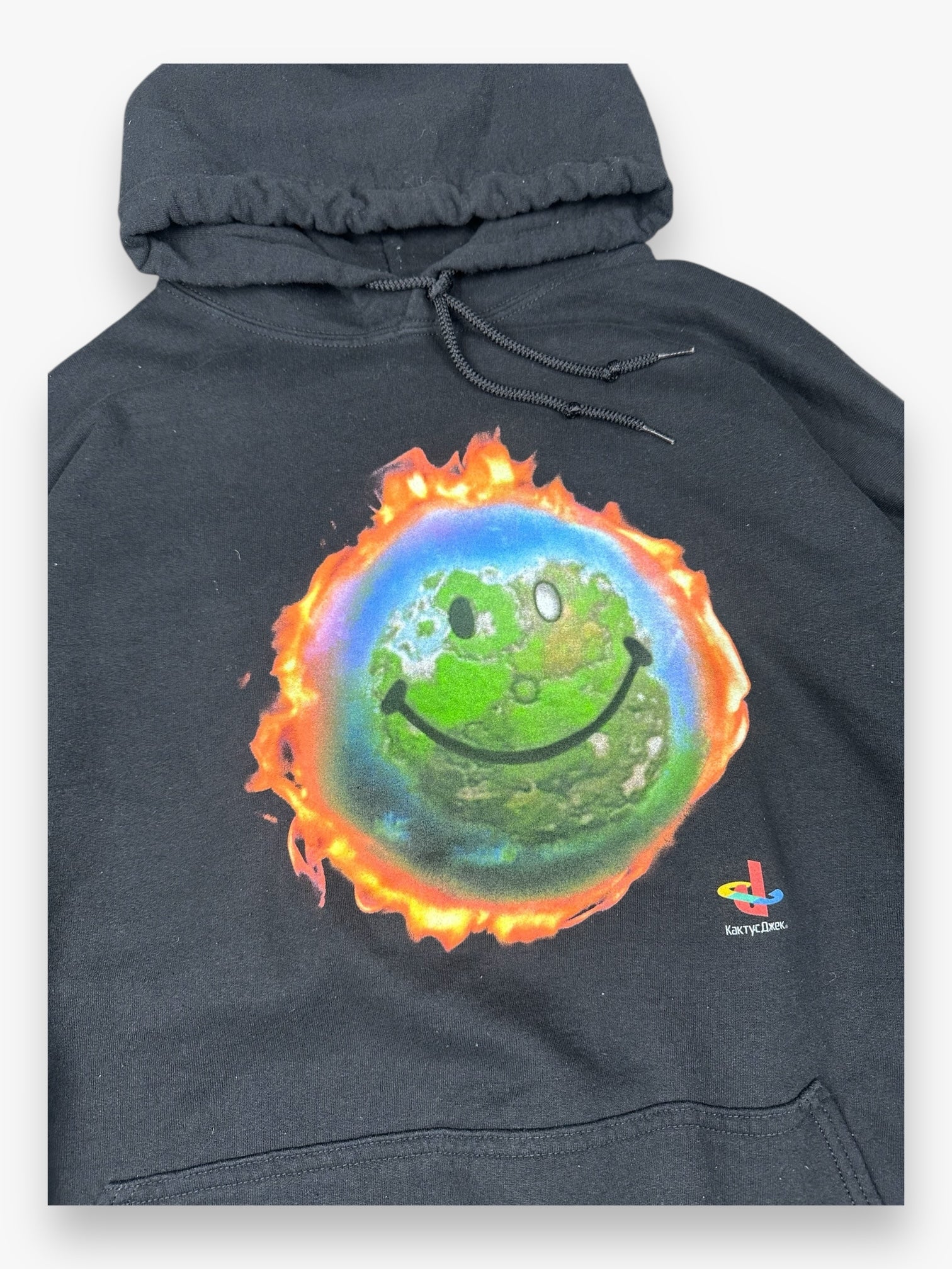 Sweatshirt Hoodie Travis Scott Cactus Jack x Fortnite Black