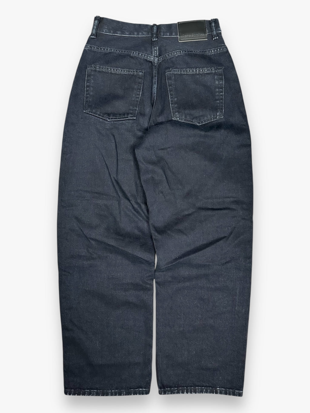 Acne Studios 1993 Black Ocean Wide-Leg Jeans
