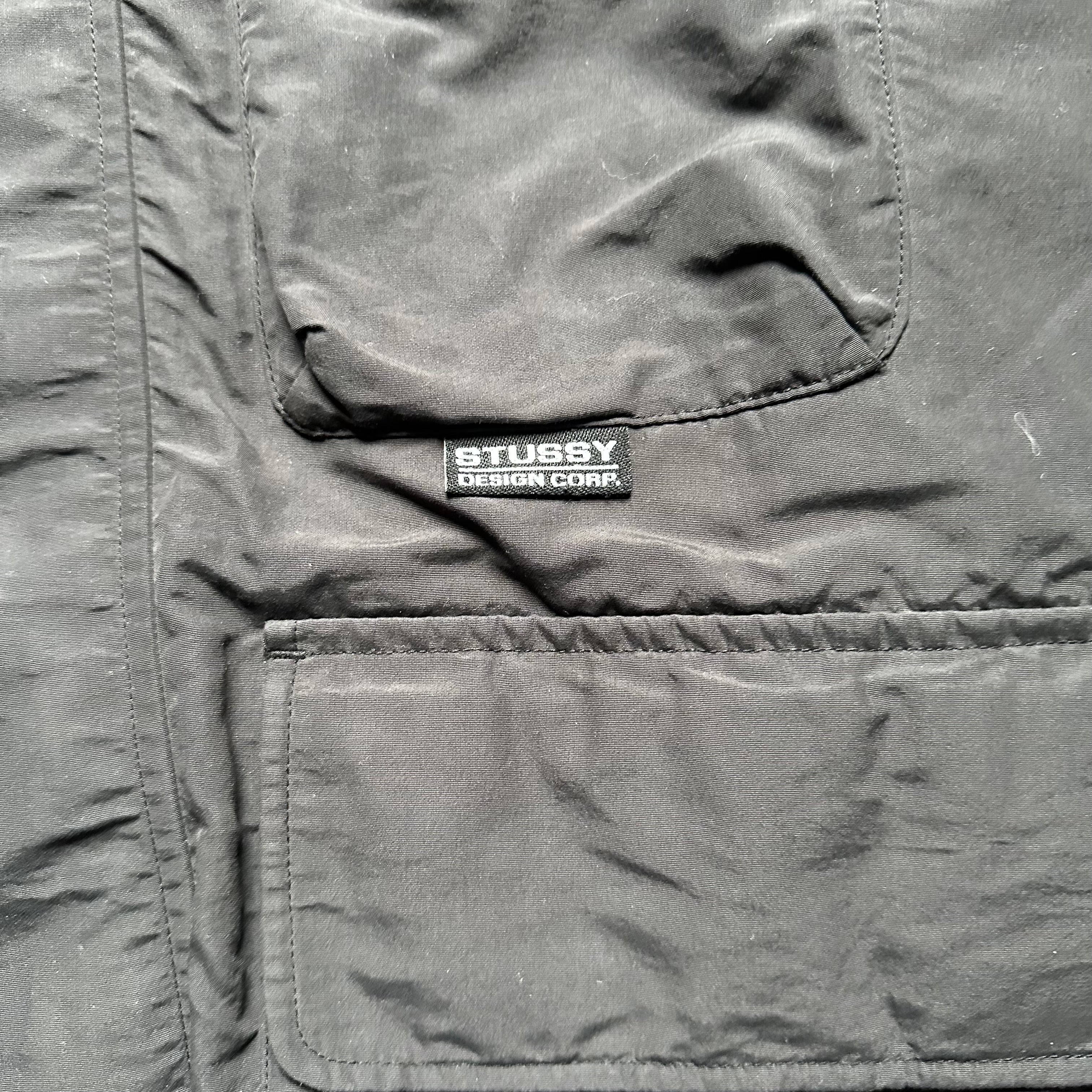 Jacket Stussy Solid Taped Seam Field Black