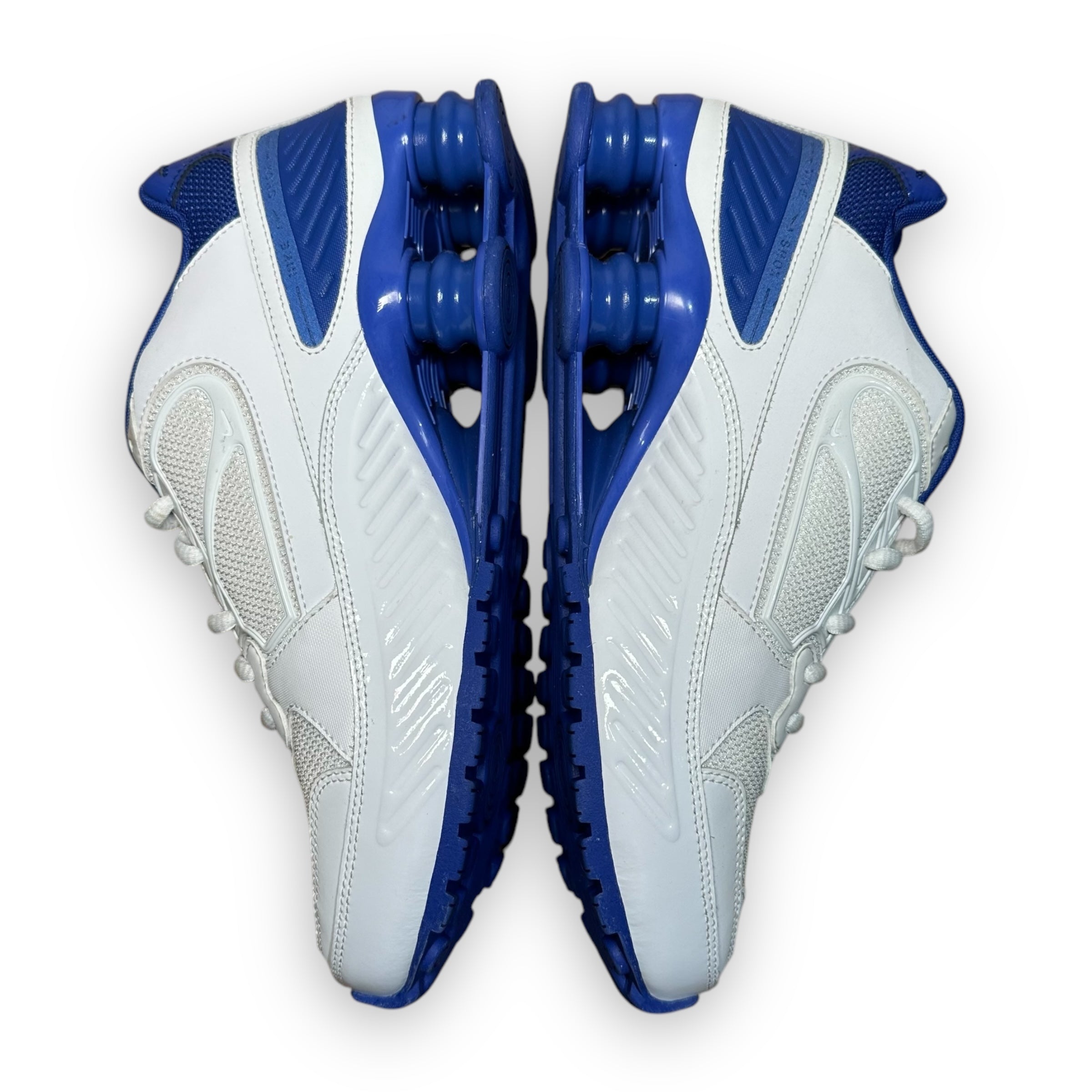 Shox Enigma SAMPLE Unreleased White Electric Blue