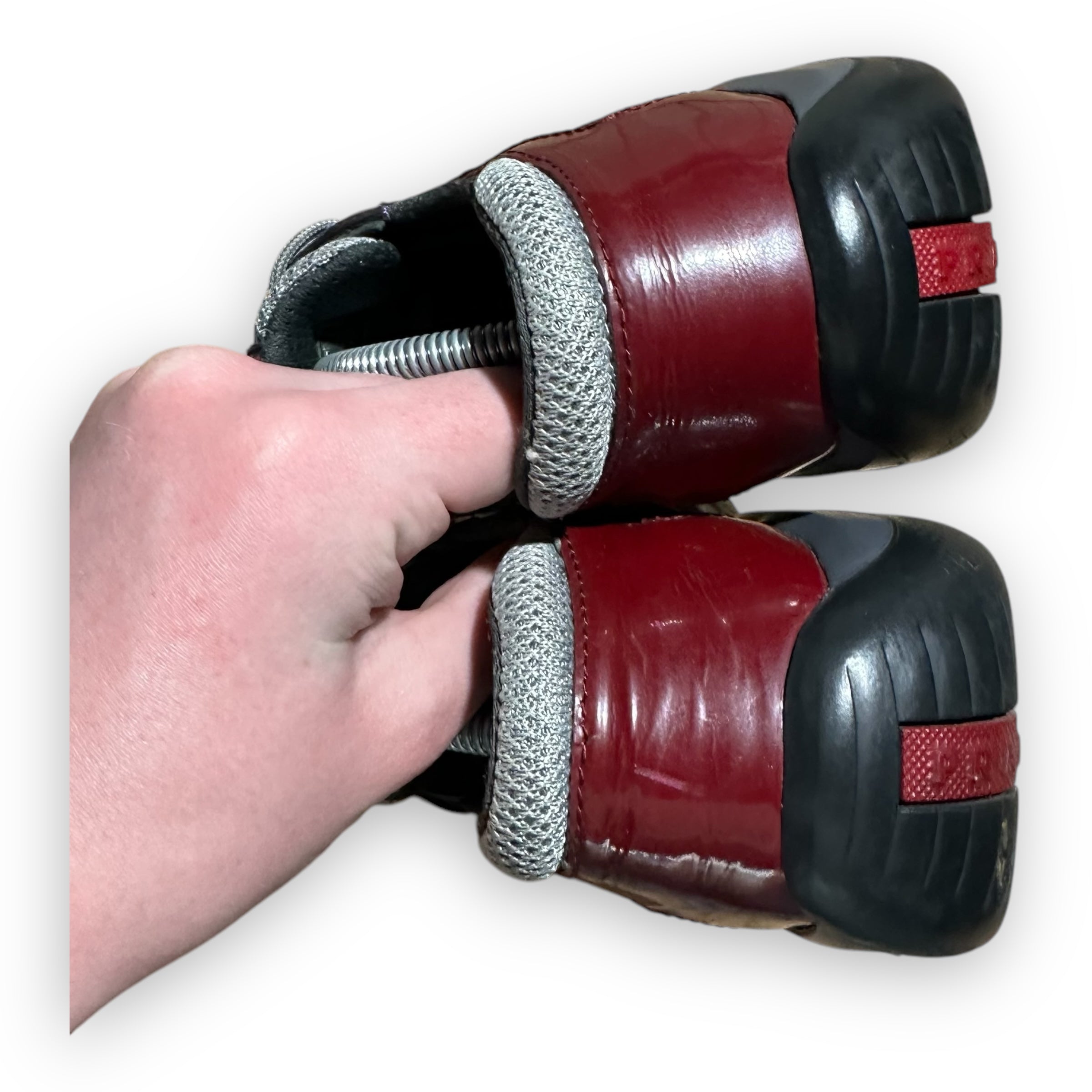 Prada America’s Cup Red Black Patent vintage