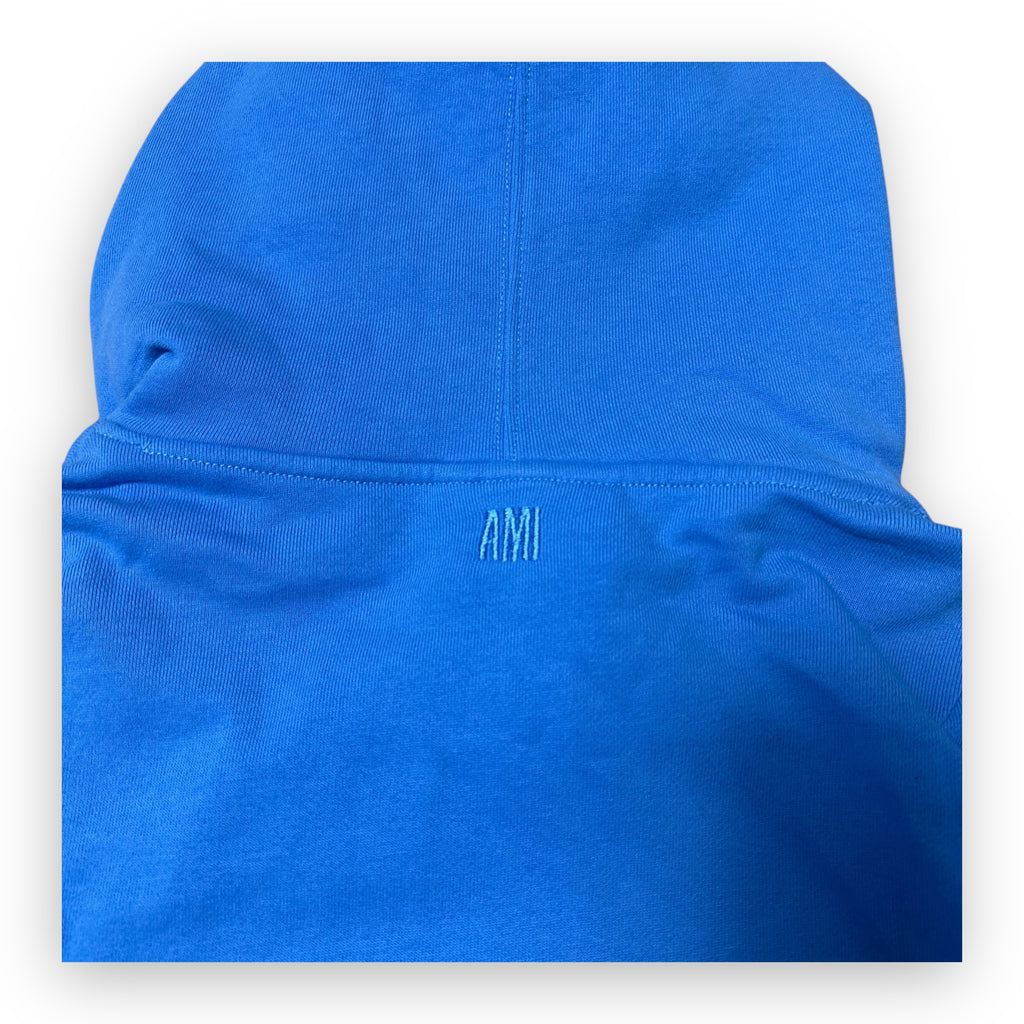 Sweatshirt Hoodie Ami Paris Vintage Blue