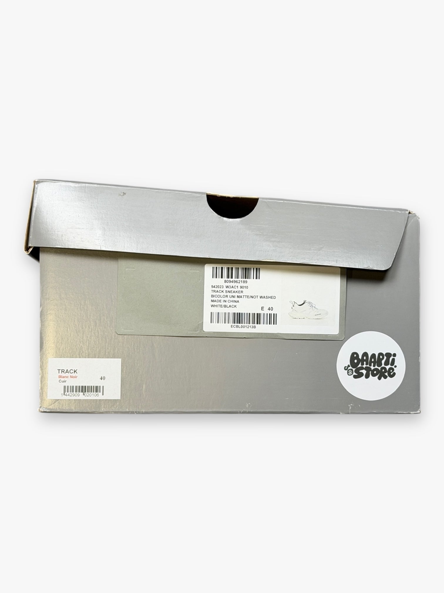 Balenciaga Track White Black