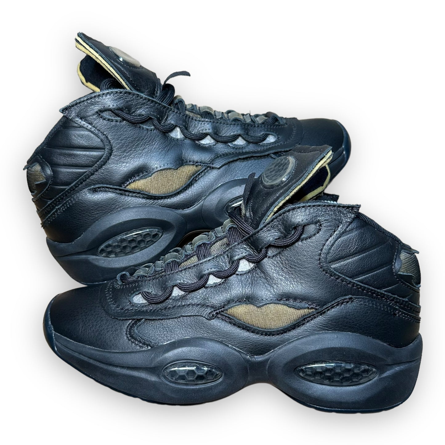 EU41 - US8 - UK7 • Reebok Question Mid Maison Margiela Black