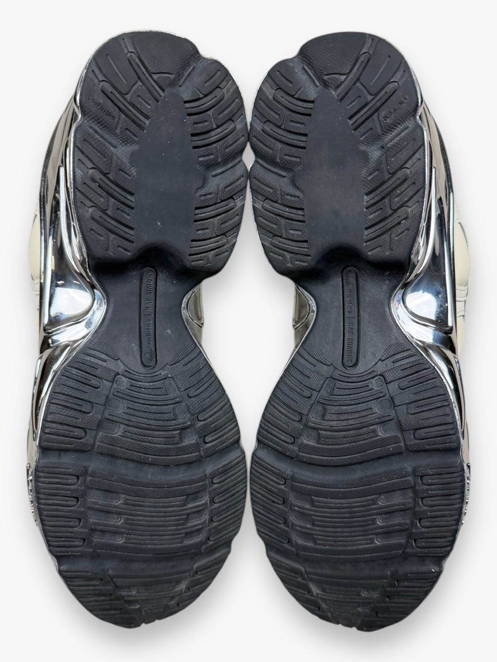 Ozweego Raf Simons Cream Metallic Silver