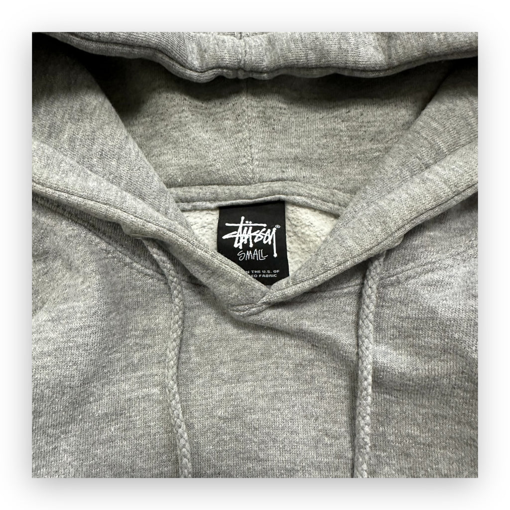 Sweatshirt Hoodie Stussy International Grey Vintage