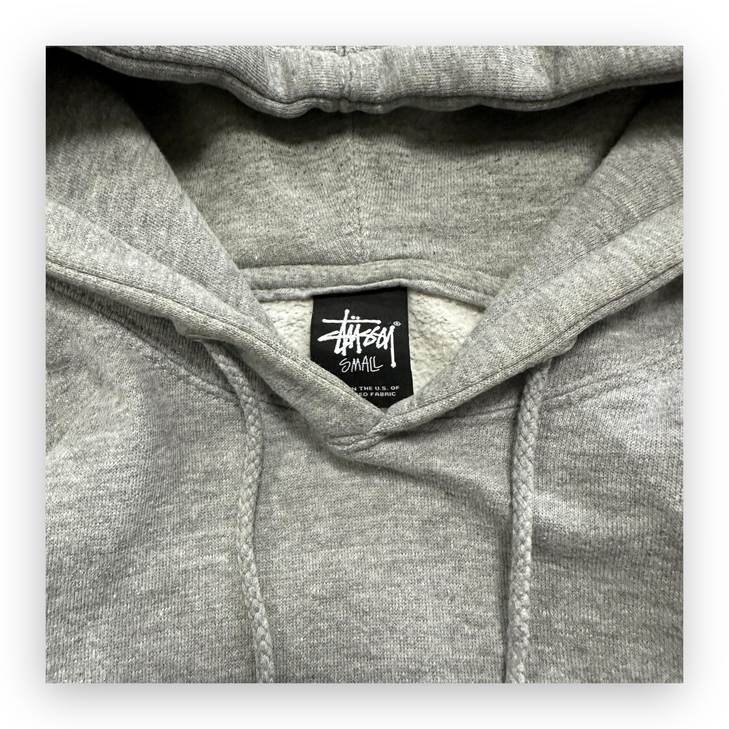 Sweatshirt Hoodie Stussy International Grey Vintage