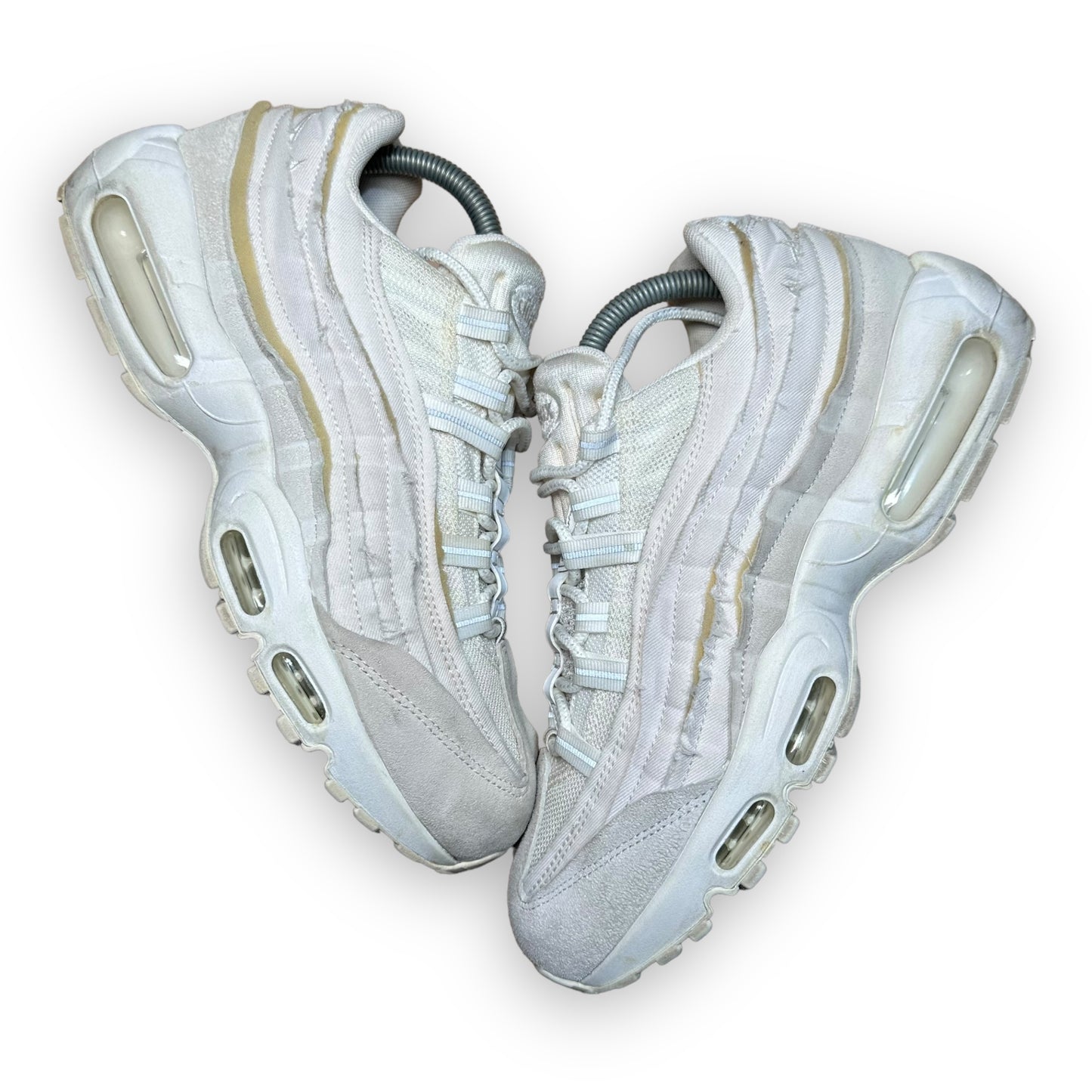 EU42 - US8.5 - UK7.5 • Air Max 95 Comme des Garcons White