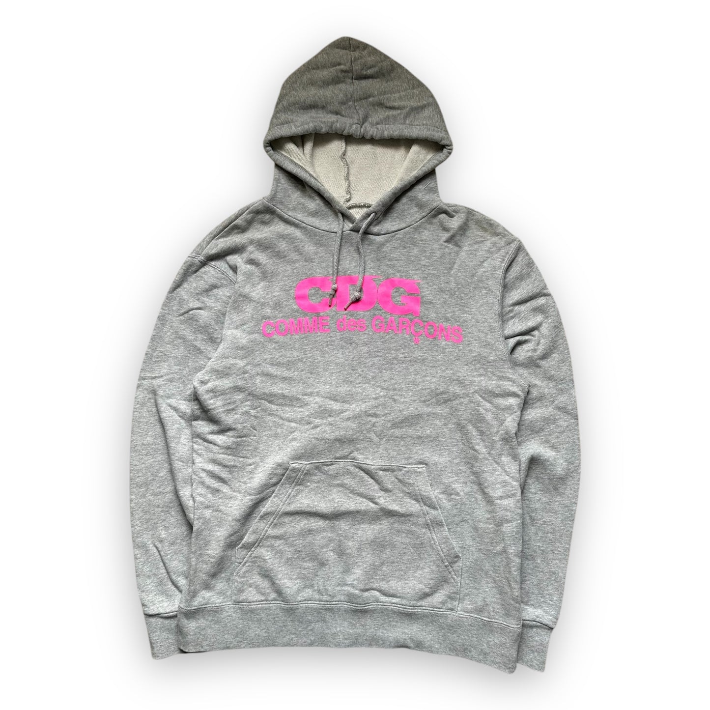 Sweatshirt Hoodie CDG Grey Pink (S)