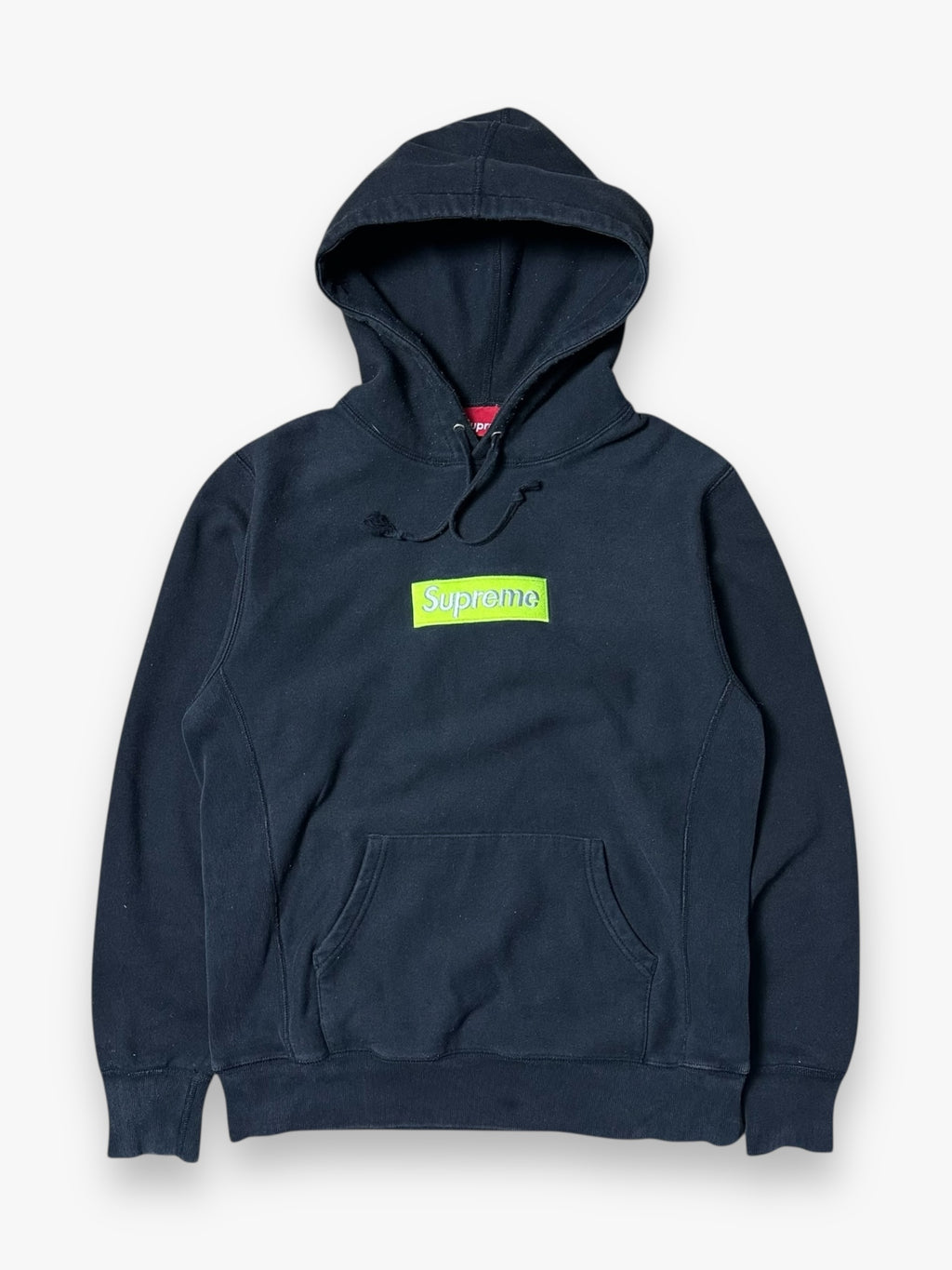 Sweatshirt Hoodie Supreme Box Logo Black FW17