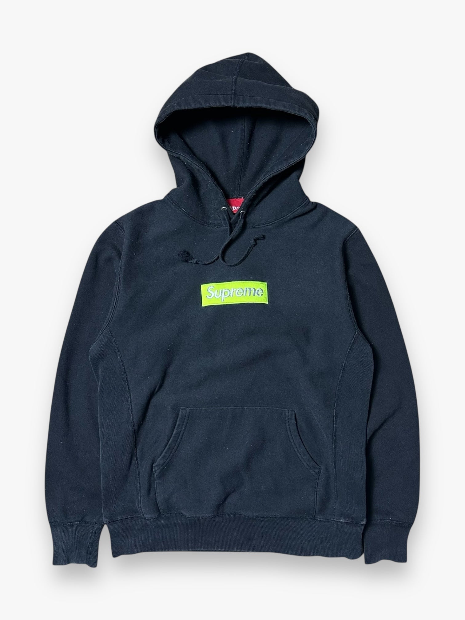 Sweatshirt Hoodie Supreme Box Logo Black FW17