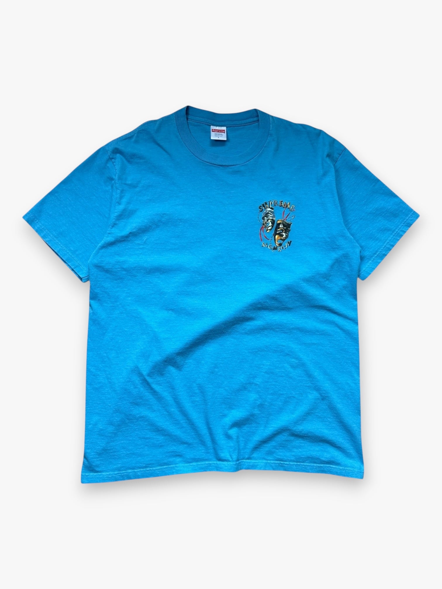 Tee Supreme Laugh Now Blue SS20