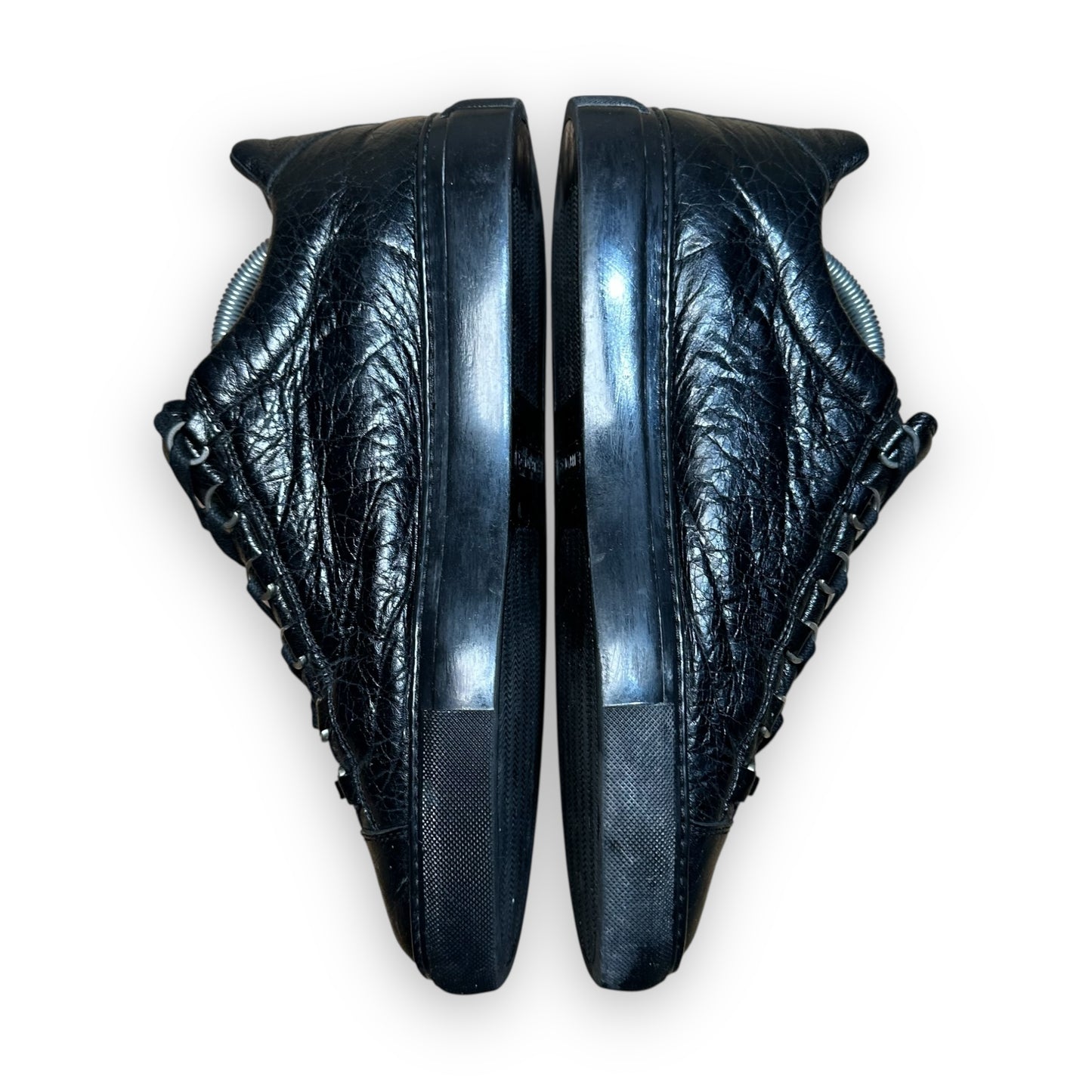 EU43 - US9.5 - UK8.5 • Balenciaga Arena Low Leather Black