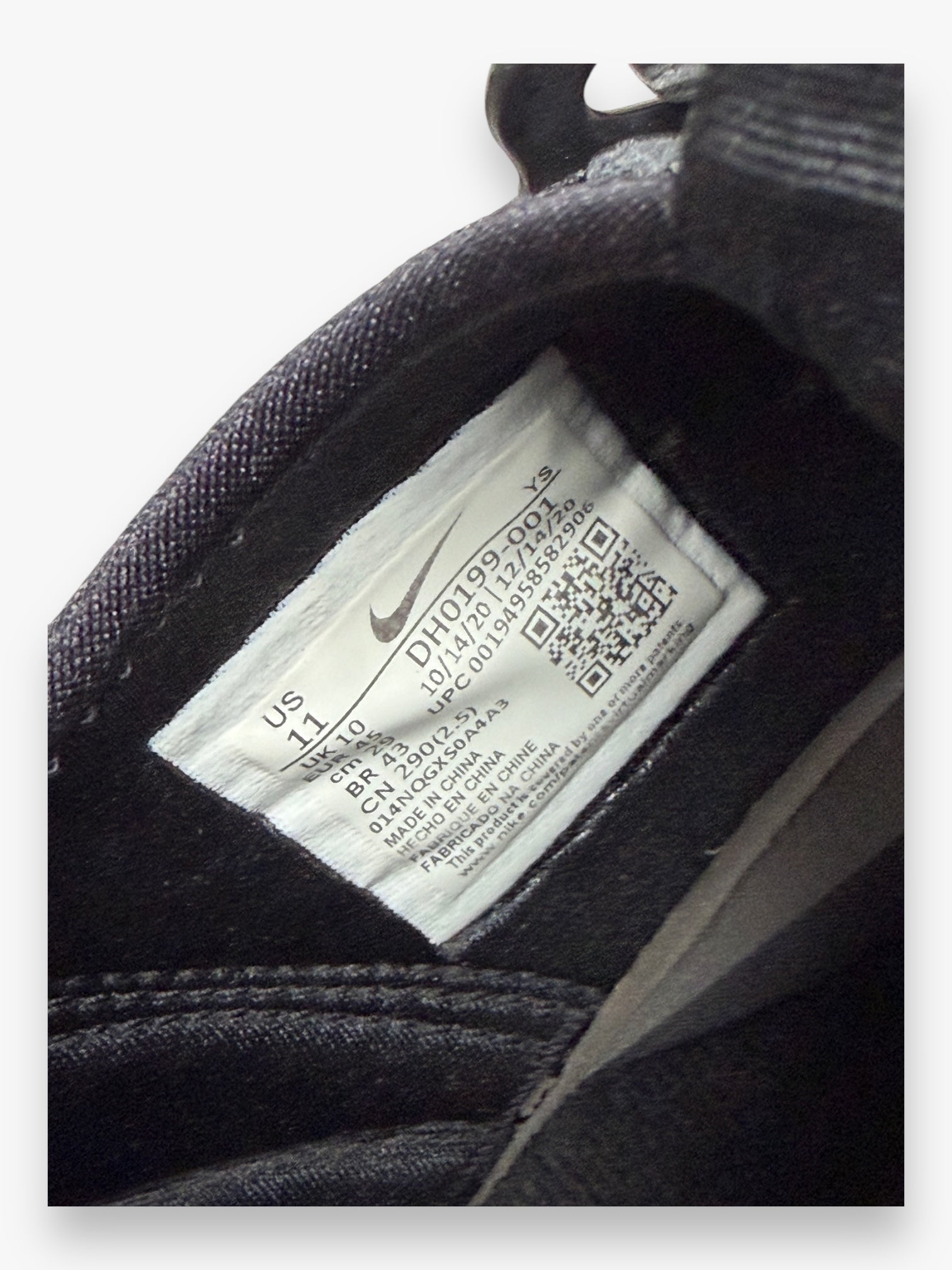 Air Carnivore Comme des Garcons Black