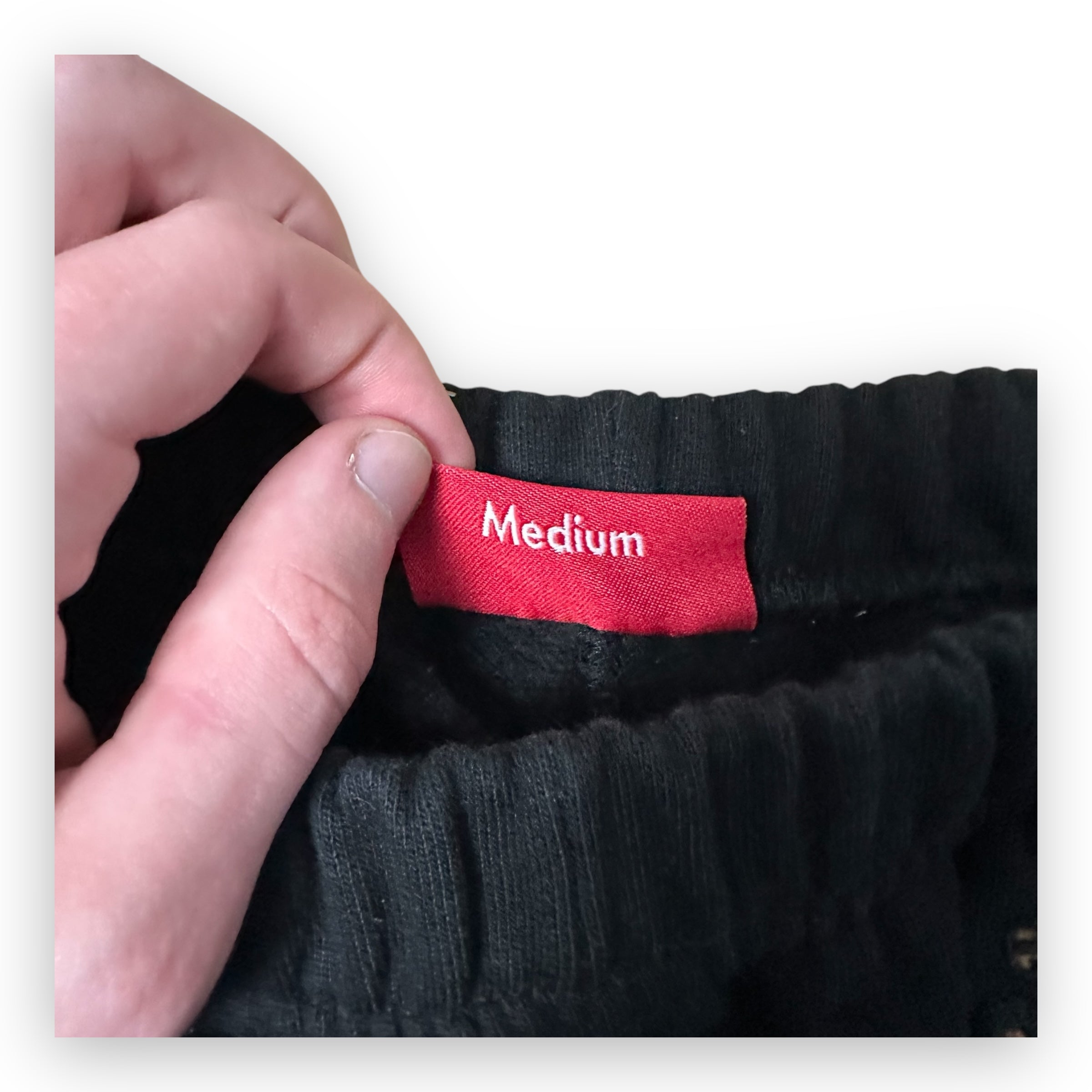 Sweatpant Supreme dead prez RBG Embroidered Black FW19