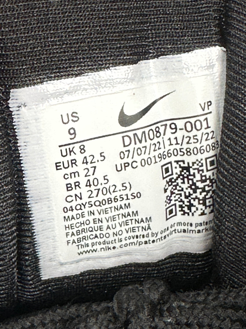 NOCTA Glide White Black