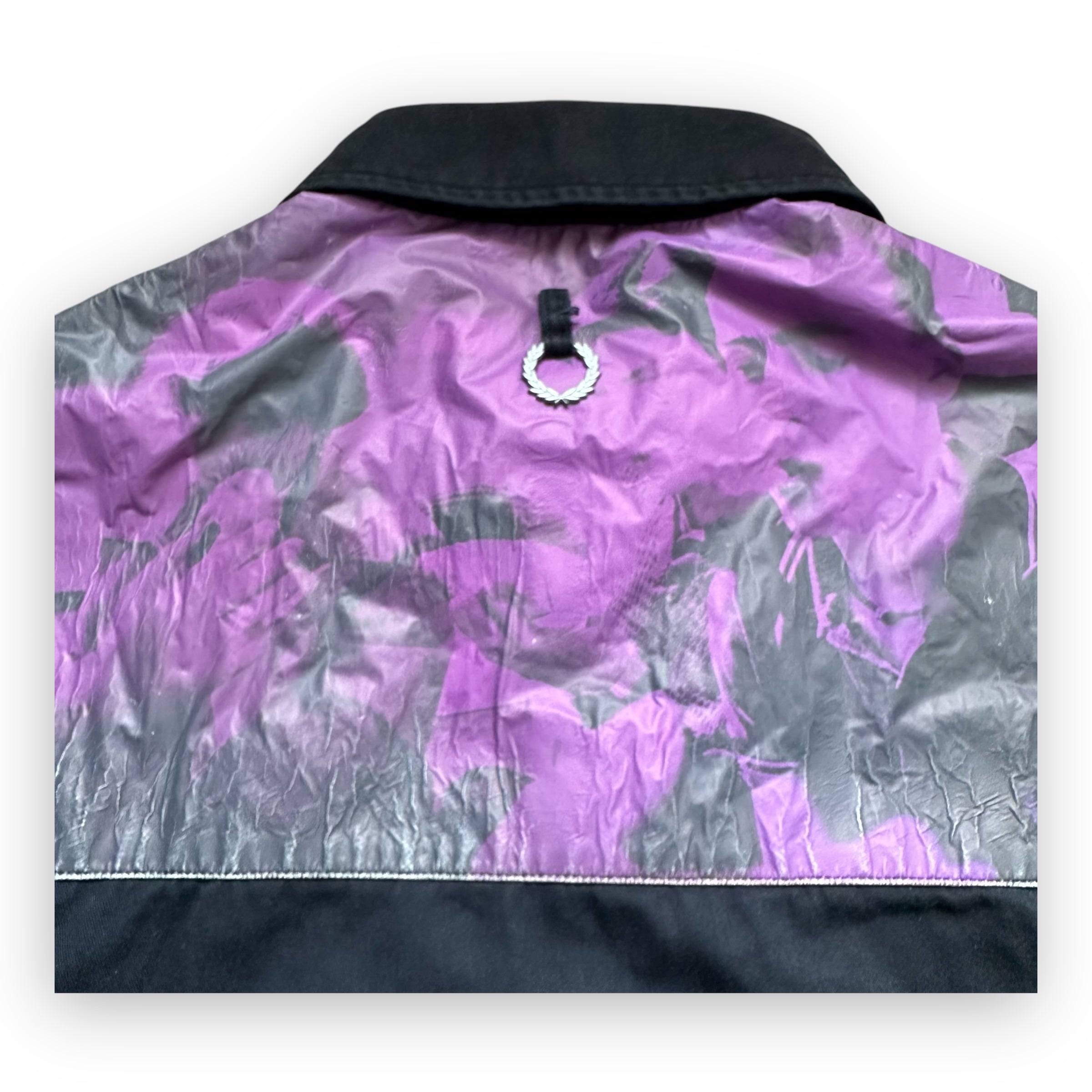 Jacket Raf Simons Fred Perry Printed Black