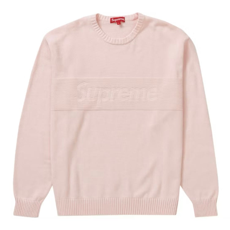 Sweater Supreme Tonal Paneled Pink SS22 (XL)