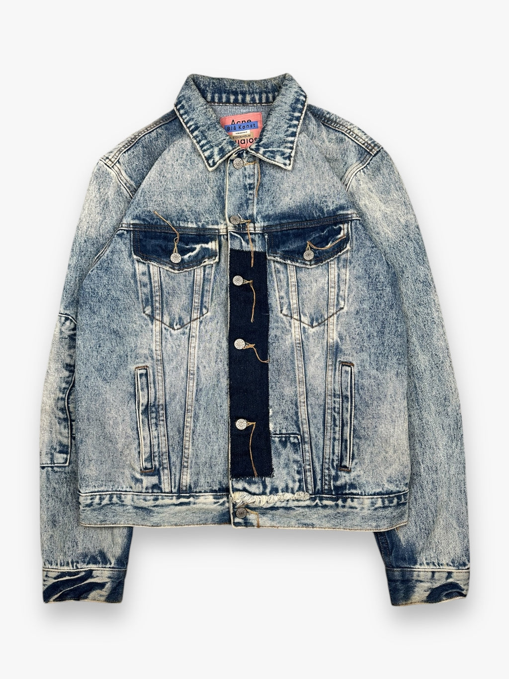 Acne Studios Blå Konst Denim Jacket Blue