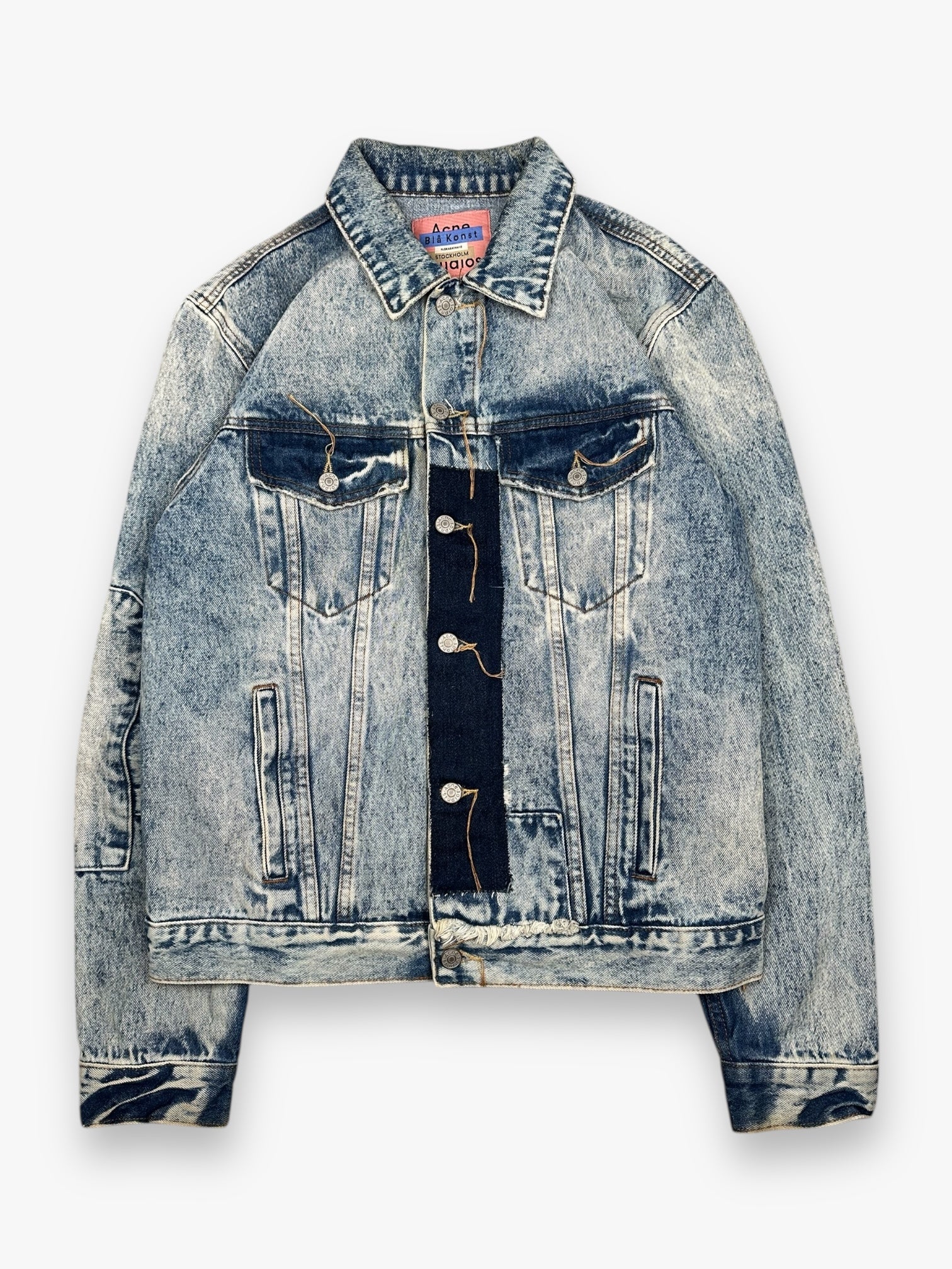 Acne Studios Blå Konst Denim Jacket Blue
