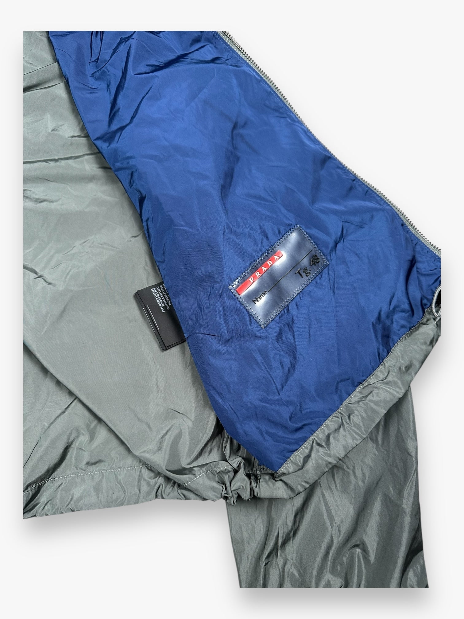 Jacket Prada Nylon Khaki AW15